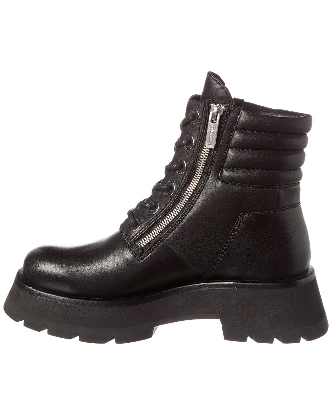 3.1 Phillip Lim Kate Lug Sole Double Zip Leather Boot - 2