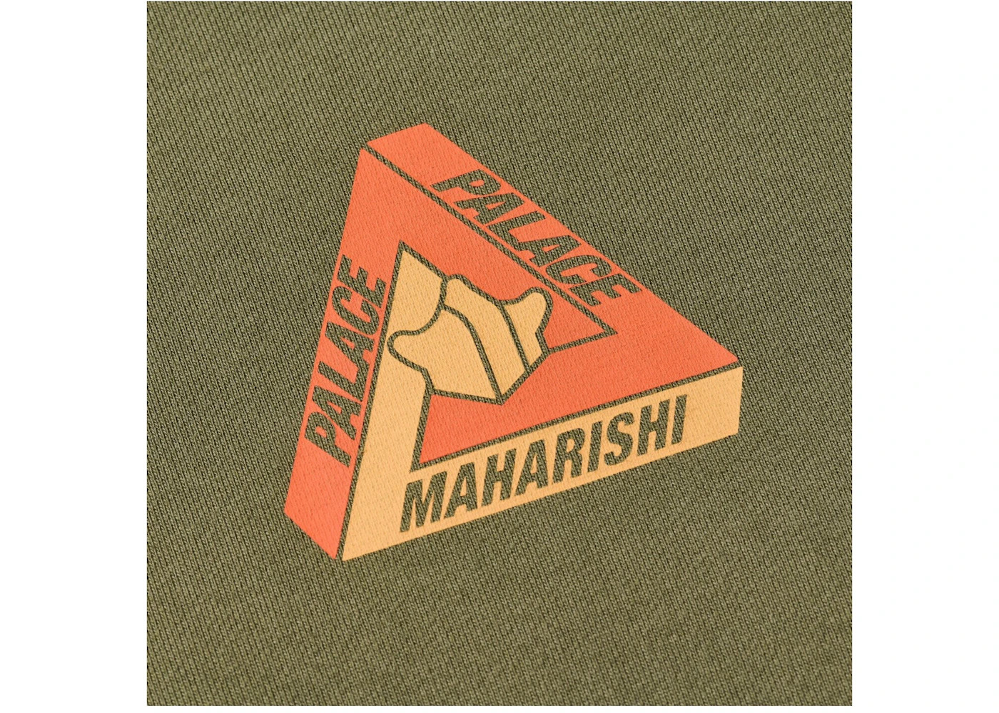 Palace Maharishi Tri-Bonsai Hood Olive - 3
