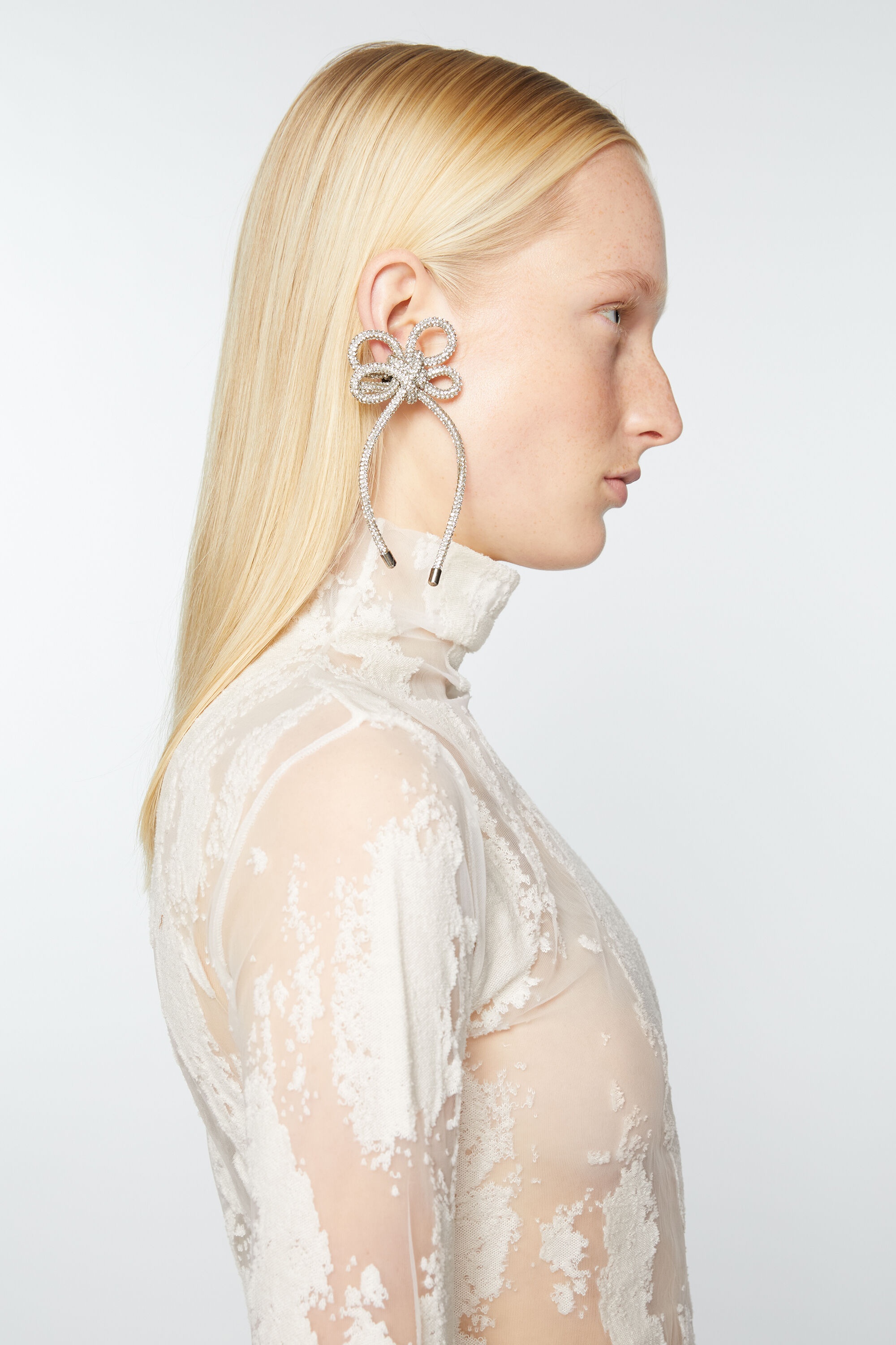 Jacquard top - Off white - 4