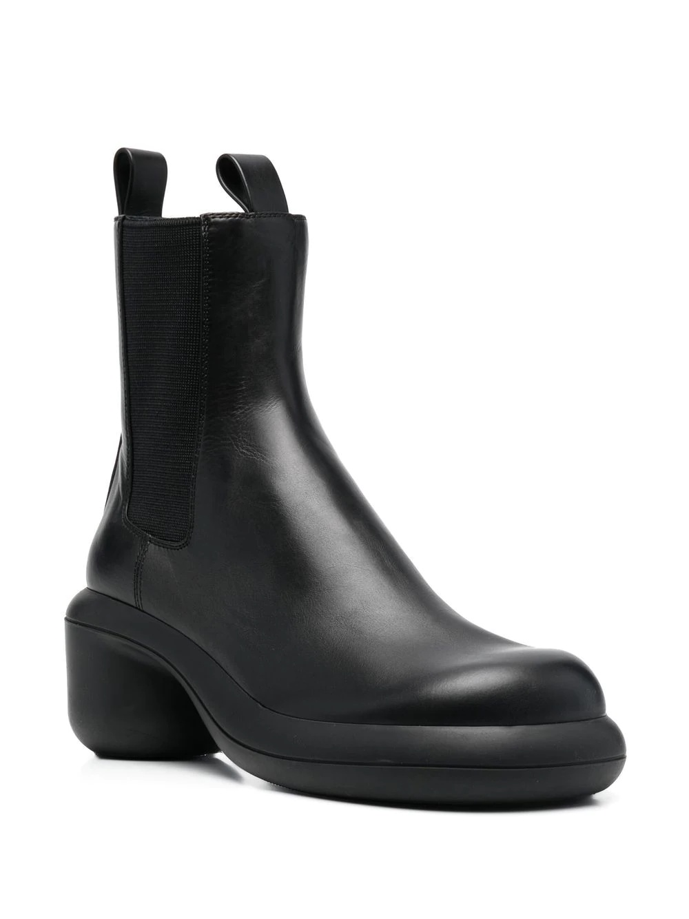 elasticated-panel leather boots - 2