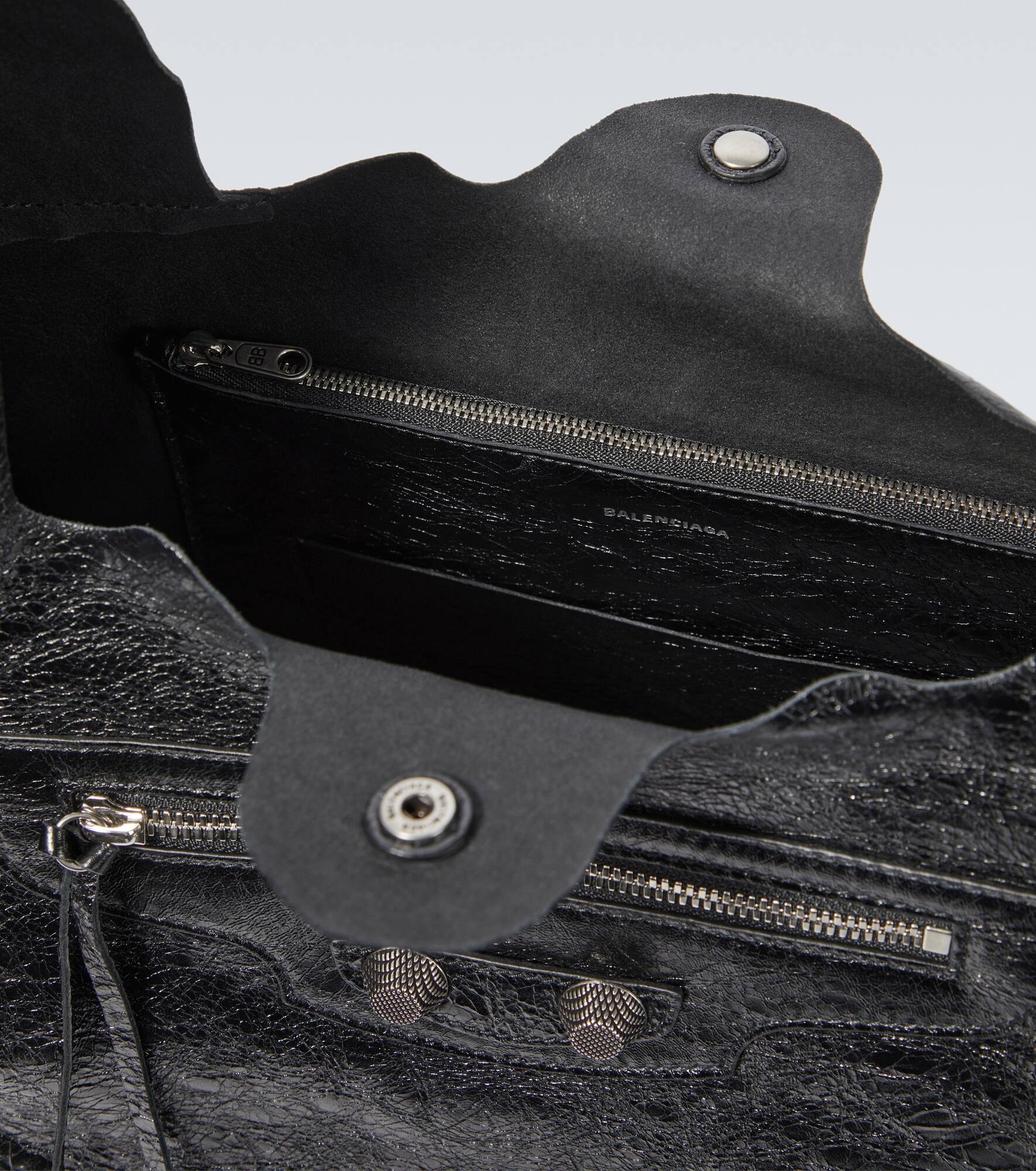 Le Cagole leather tote bag - 4