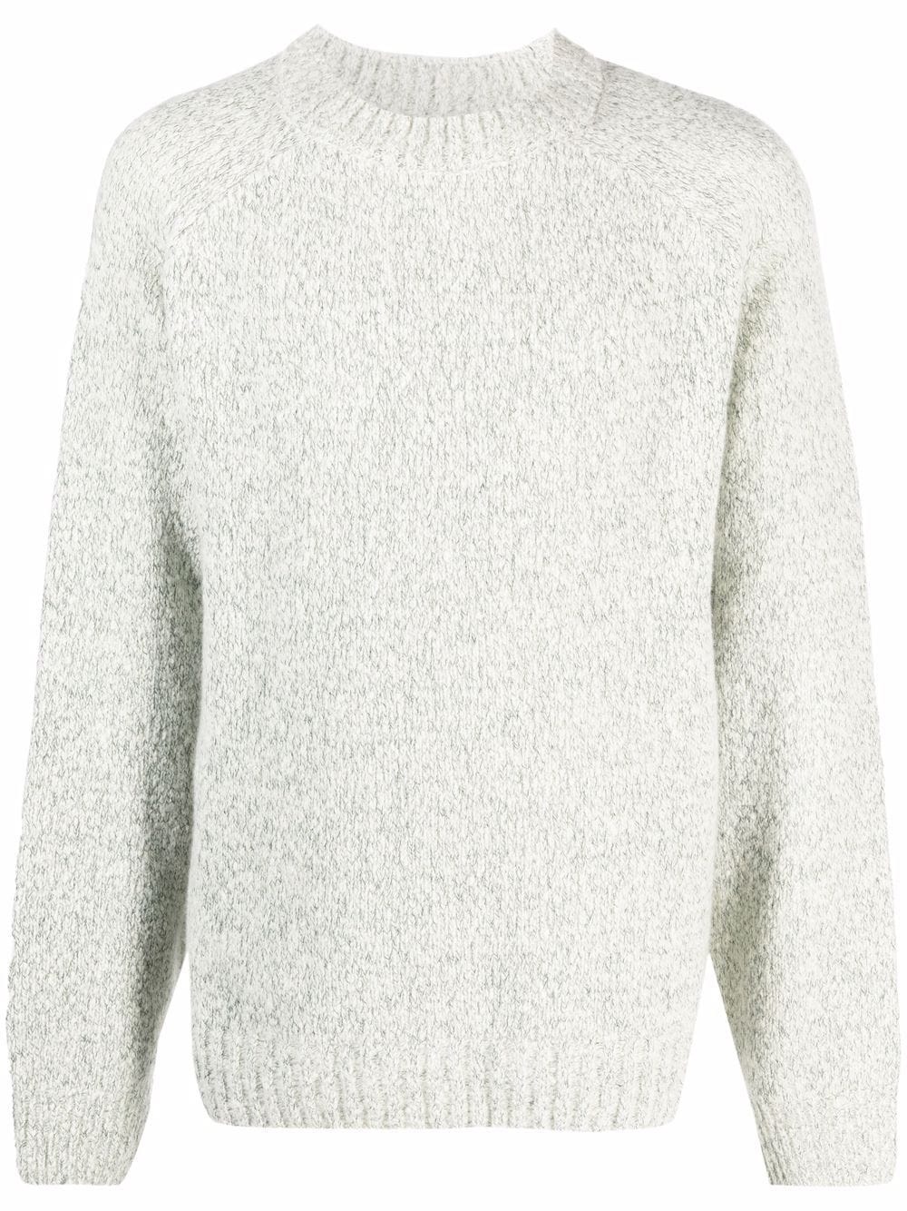 long-sleeved crew-neck jumper - 1