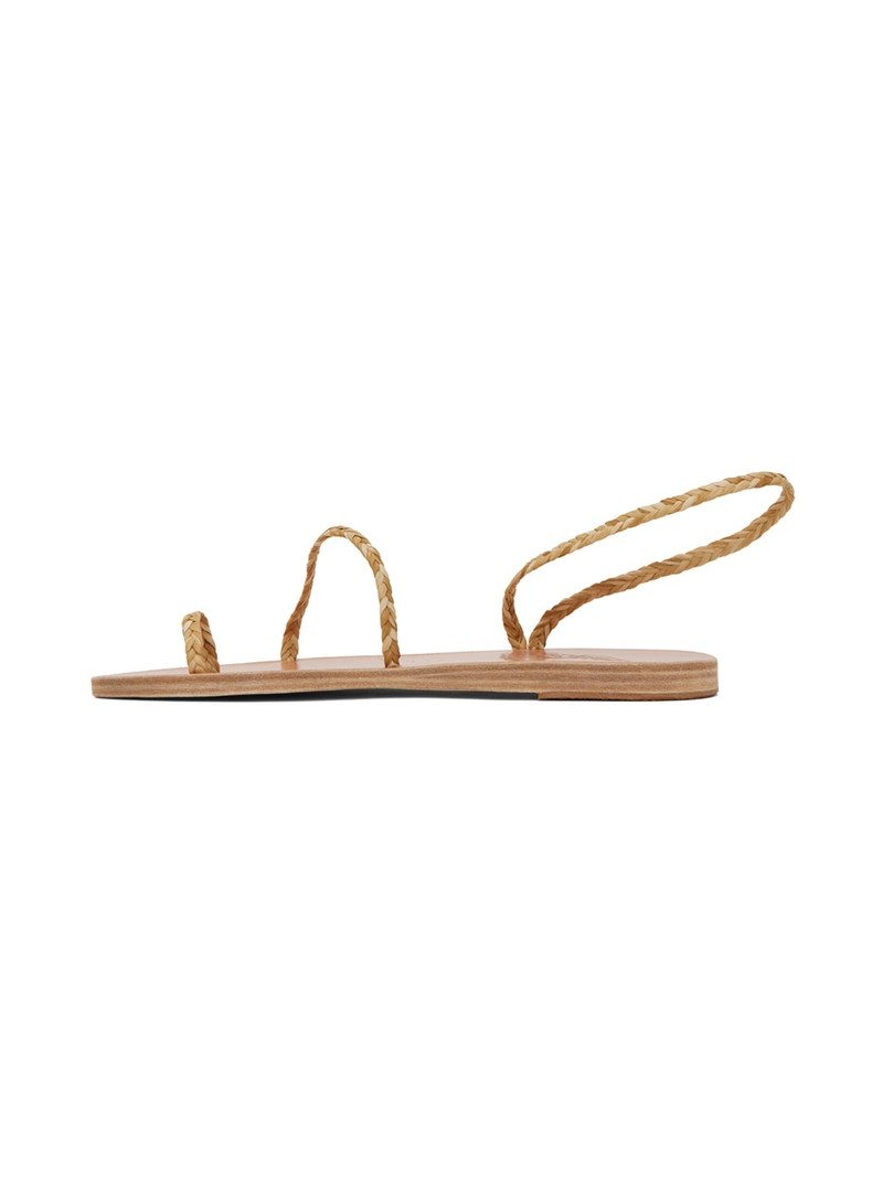 ANCIENT GREEK SANDALS Beige Eleftheria Sandals outlook
