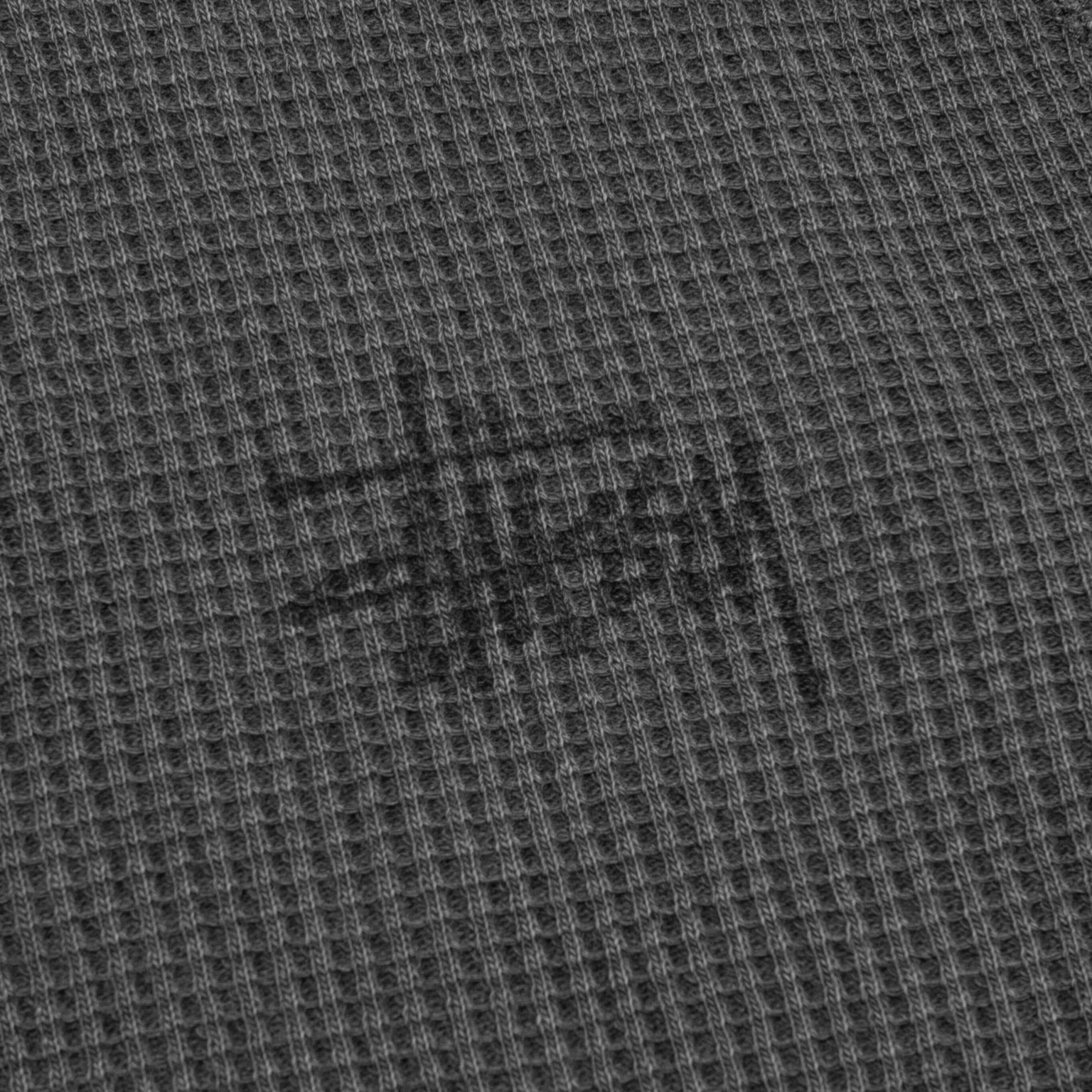 RAGLAN THERMAL BASIC STOCK - WASHED BLACK - 3