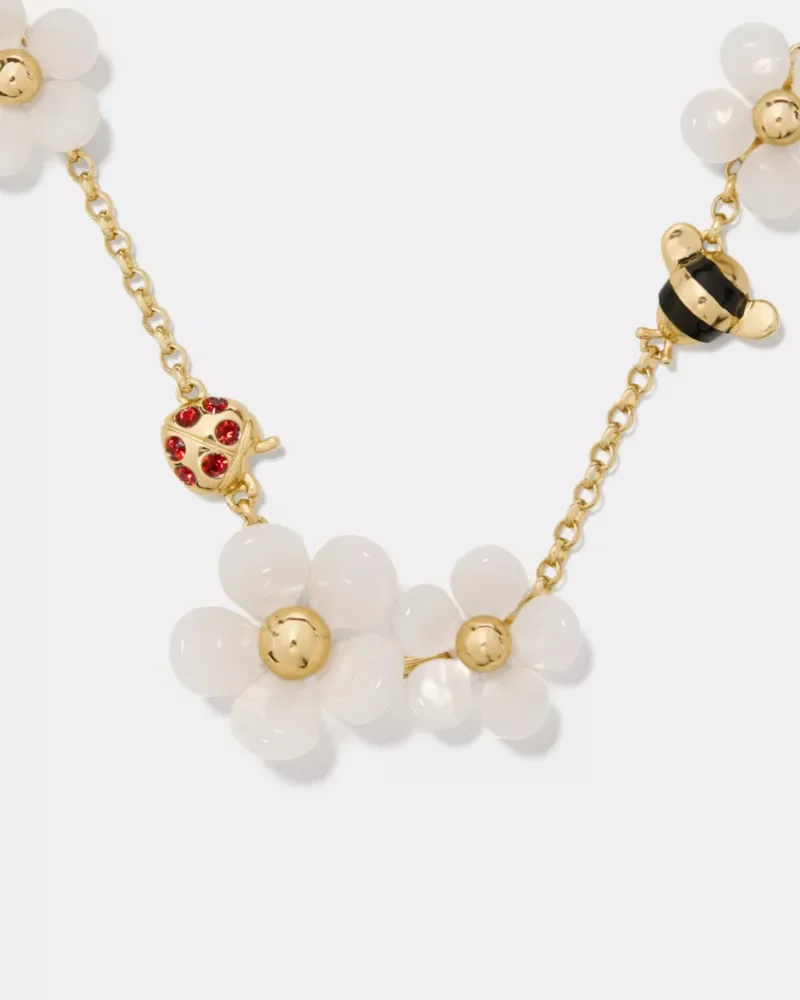 Summer Daze Flower Scatter Necklace - 1