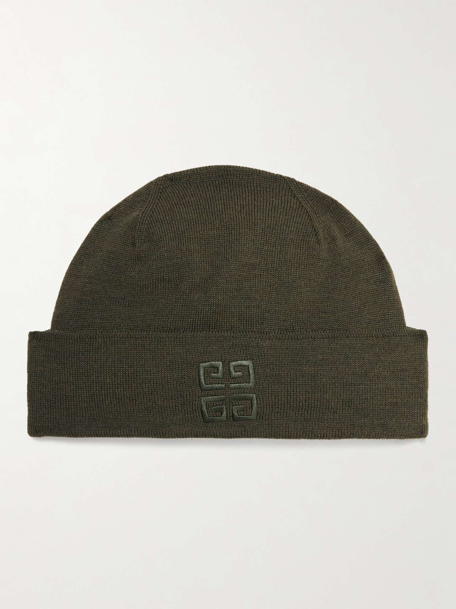 Logo-Embroidered Wool Beanie - 3