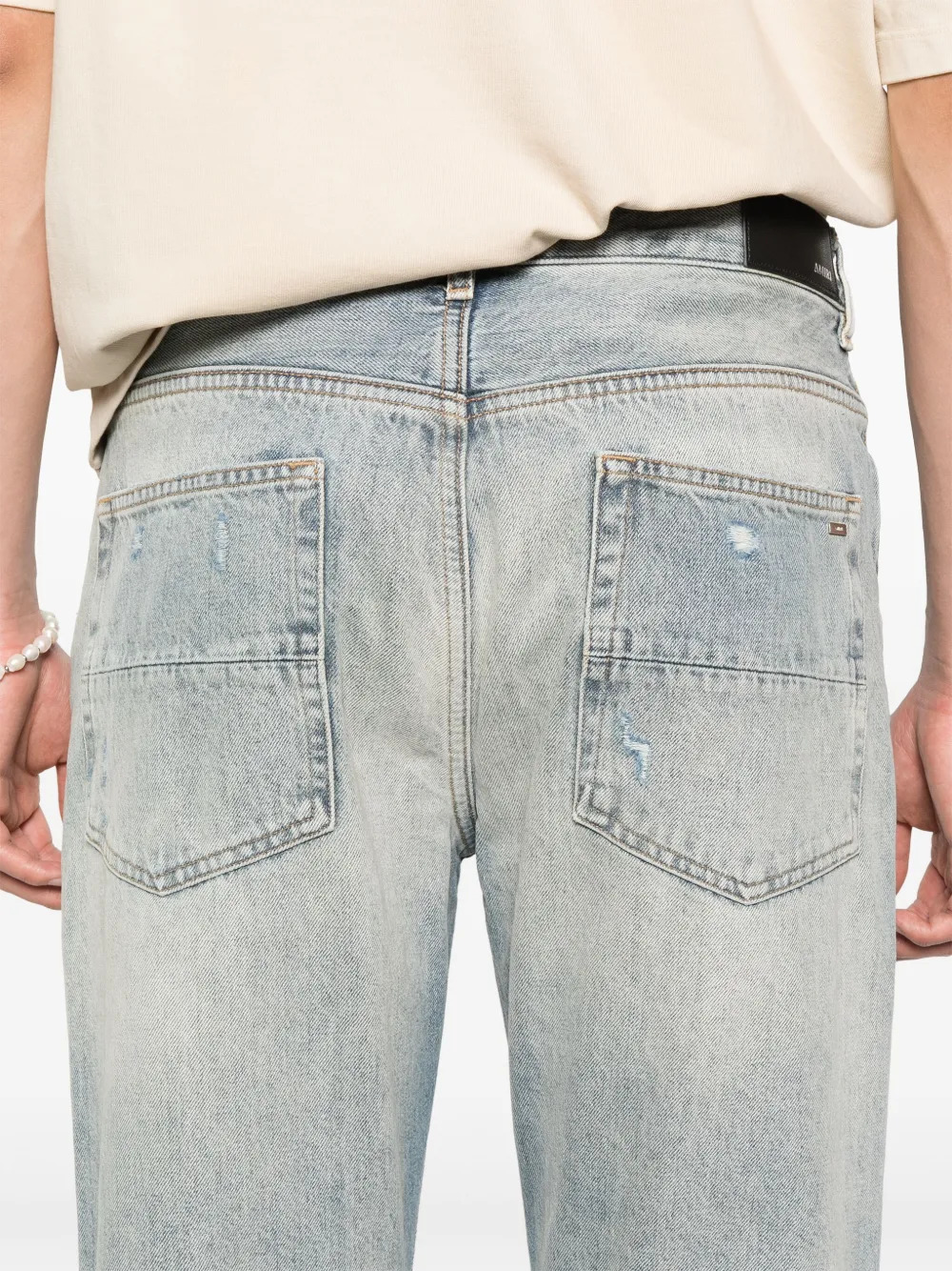 AMIRI - Men Suede Straight Mx1 Jean - 5