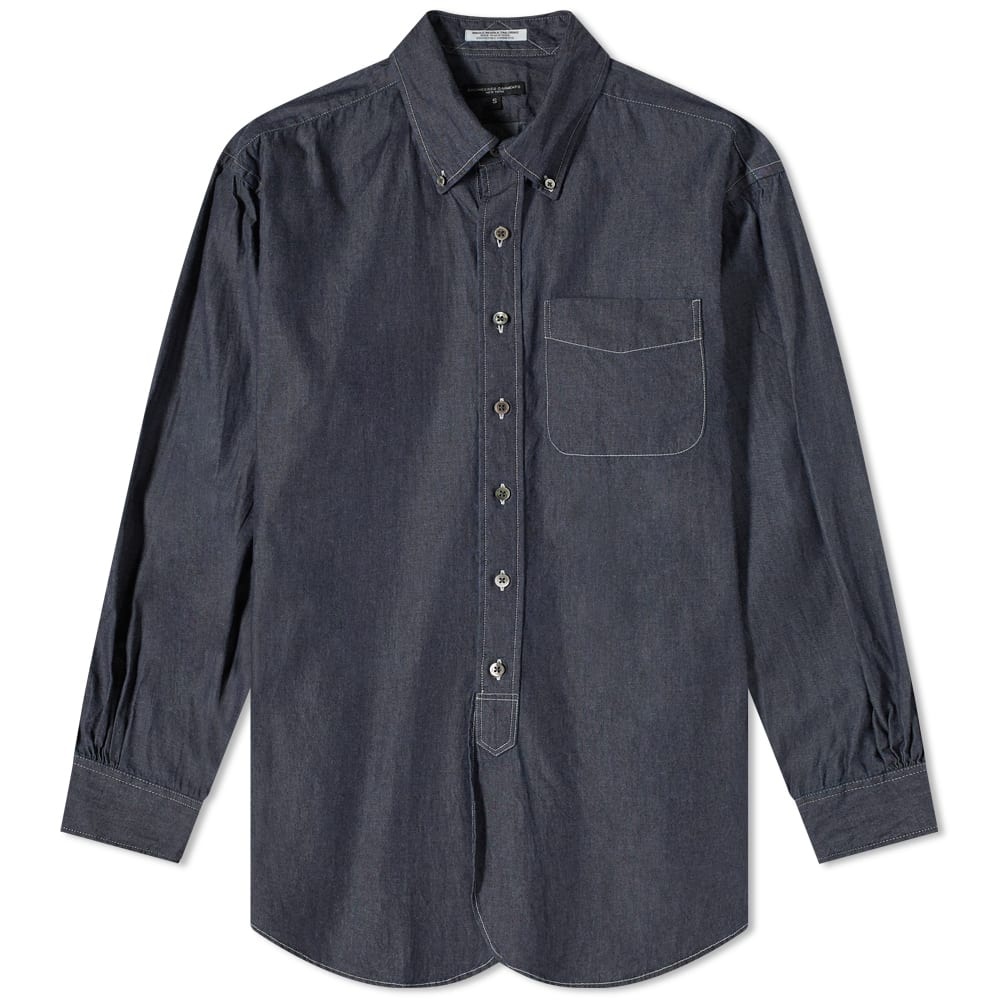 Engineered Garments Chambray Button Down 19th Century  Shirt - 1