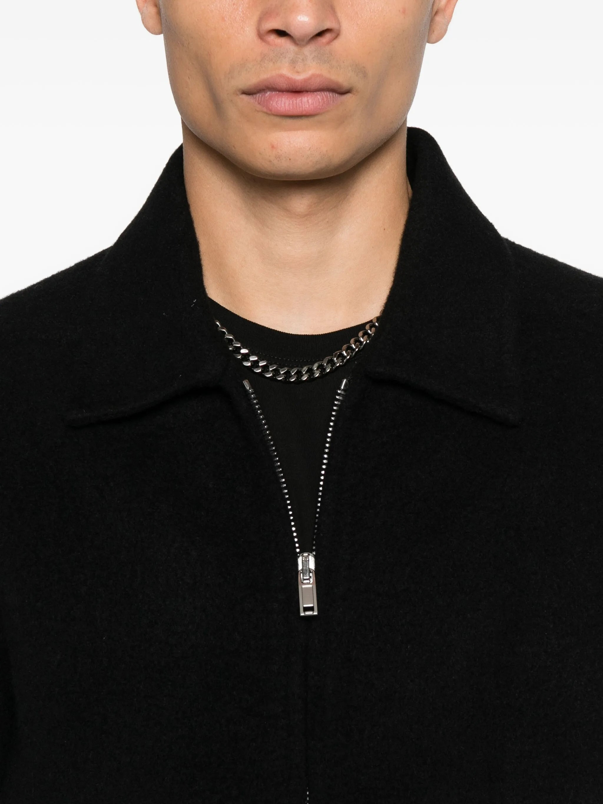 Rick Owens Zip-front Cashmere Jacket - 4