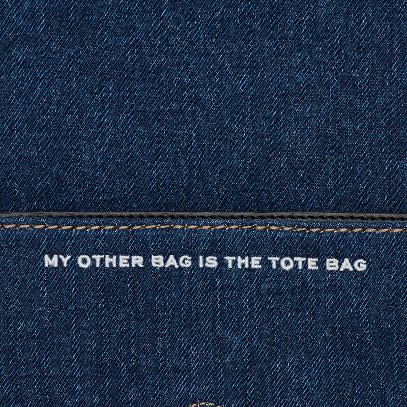 THE DENIM CHAIN MINI BAG 7