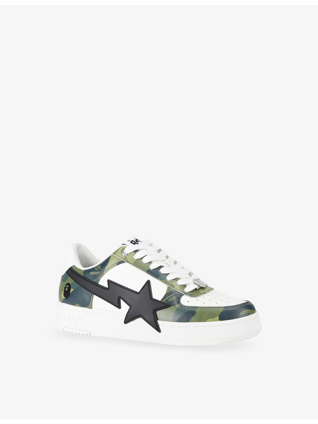 BAPE STA OS #1 M1 Leather Trainers - 3