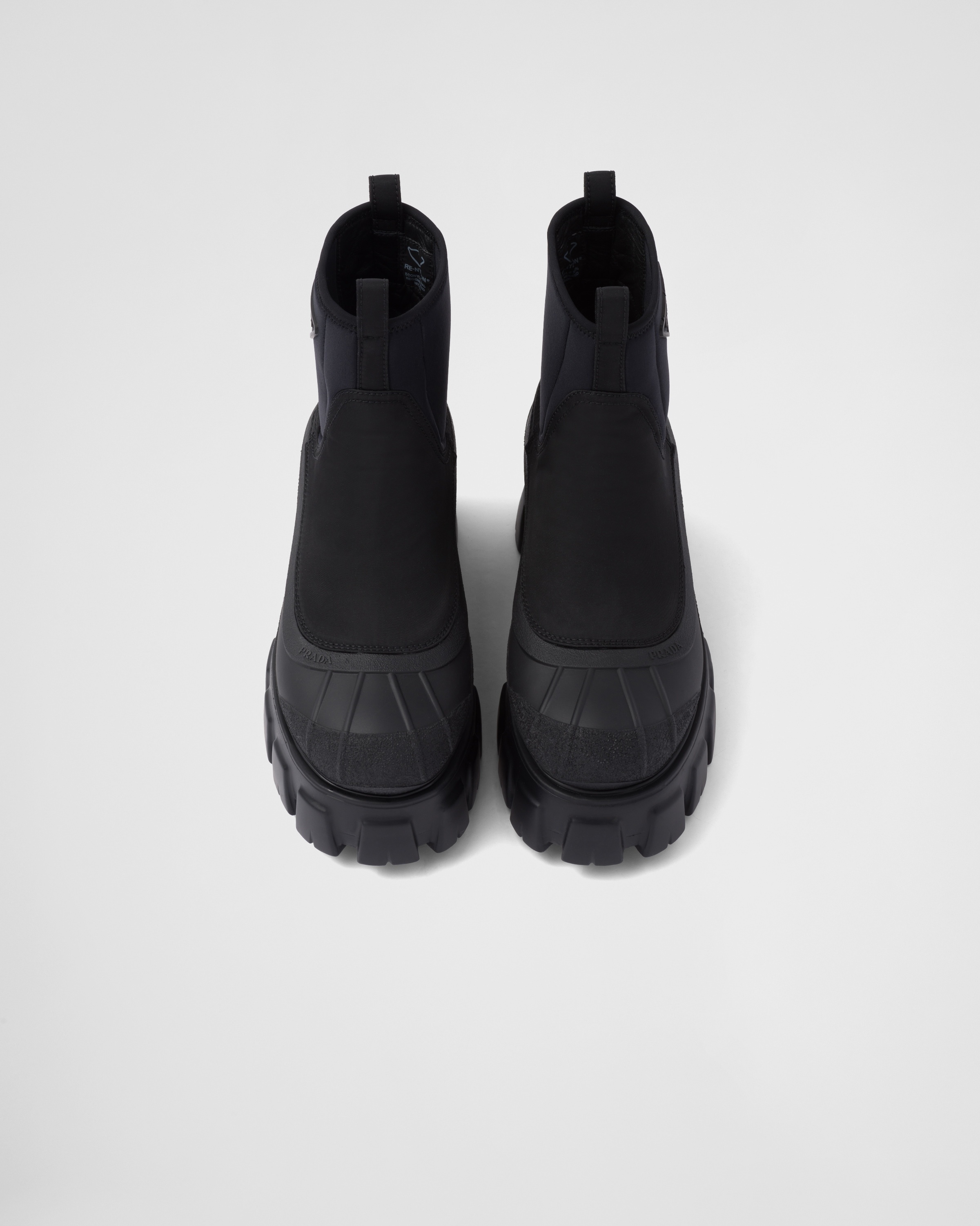 Monolith Re-Nylon gabardine boots - 4