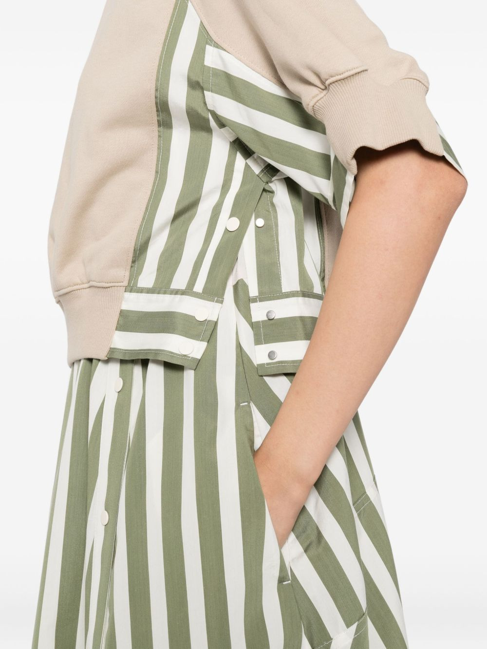 striped combo dress - 5