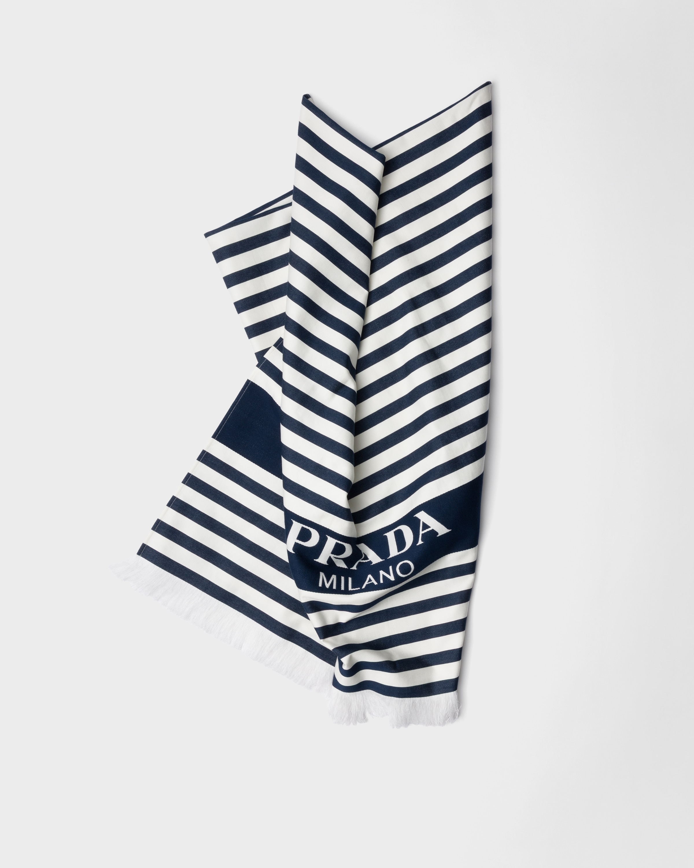 Striped cotton beach towel - 3