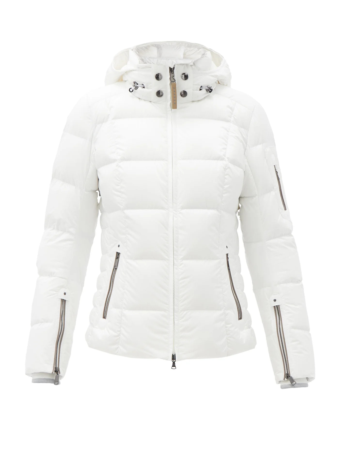 Coro-D hooded quilted down ski jacket - 1