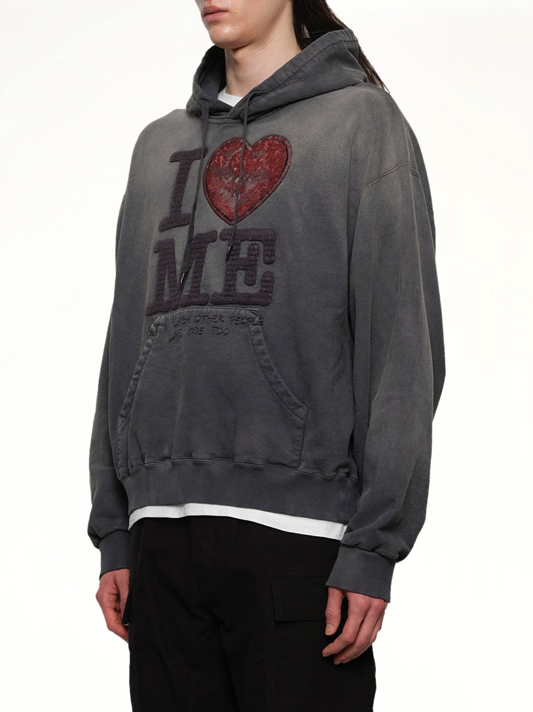 Grip-Love Hoodie in Black - 3