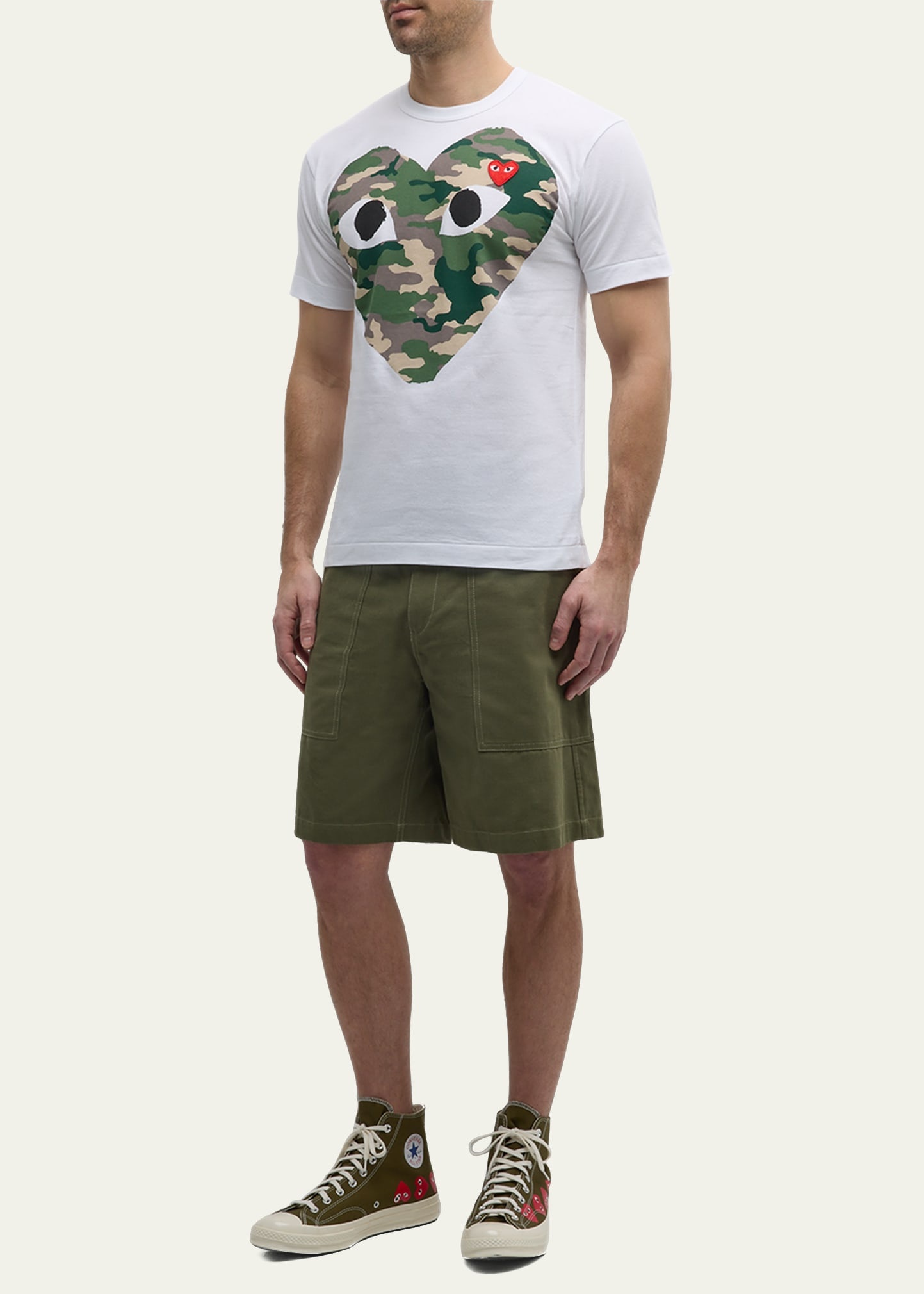 Men's Camo Heart Short-Sleeve T-Shirt - 2