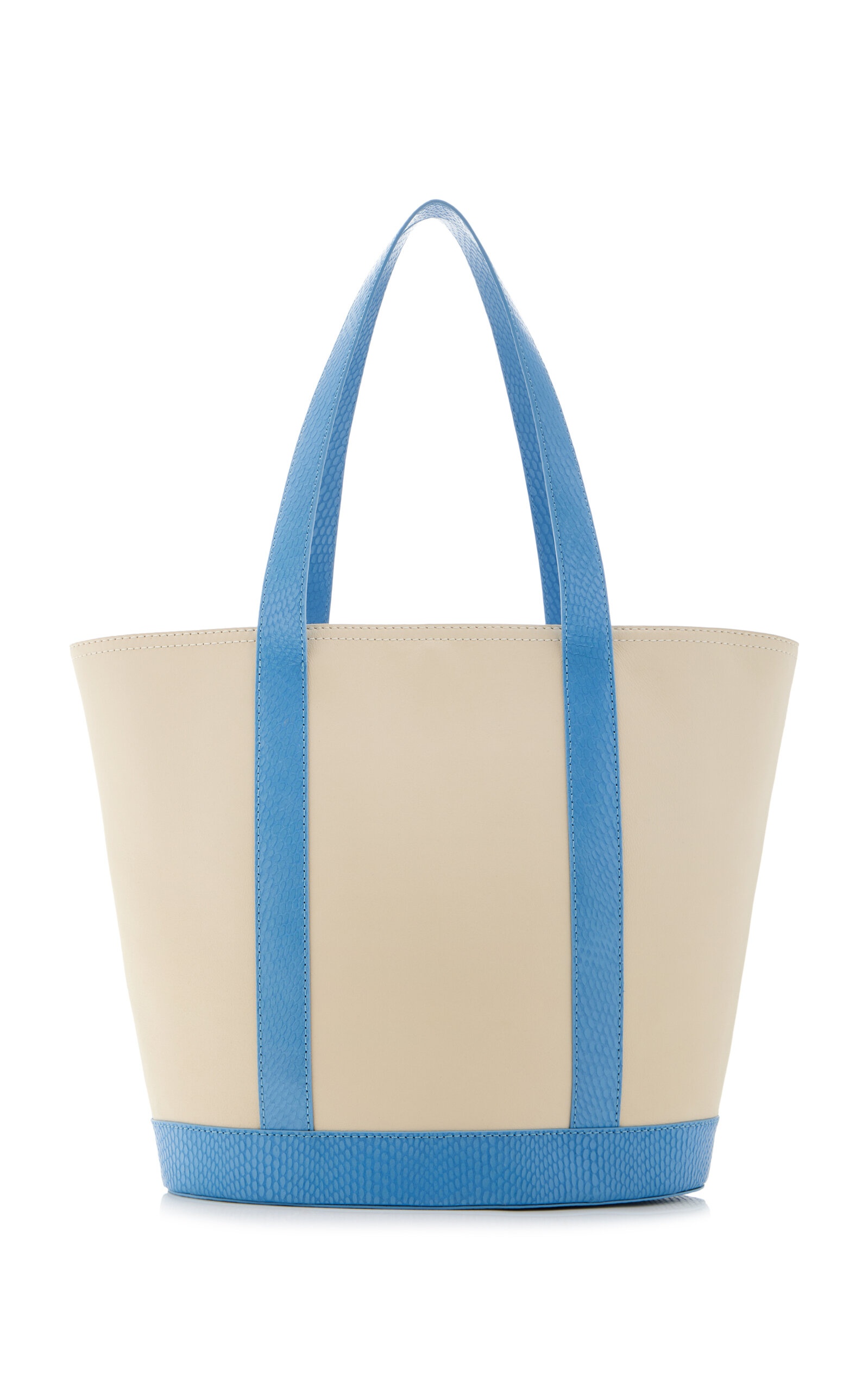 Allora Leather Tote Bag blue - 1