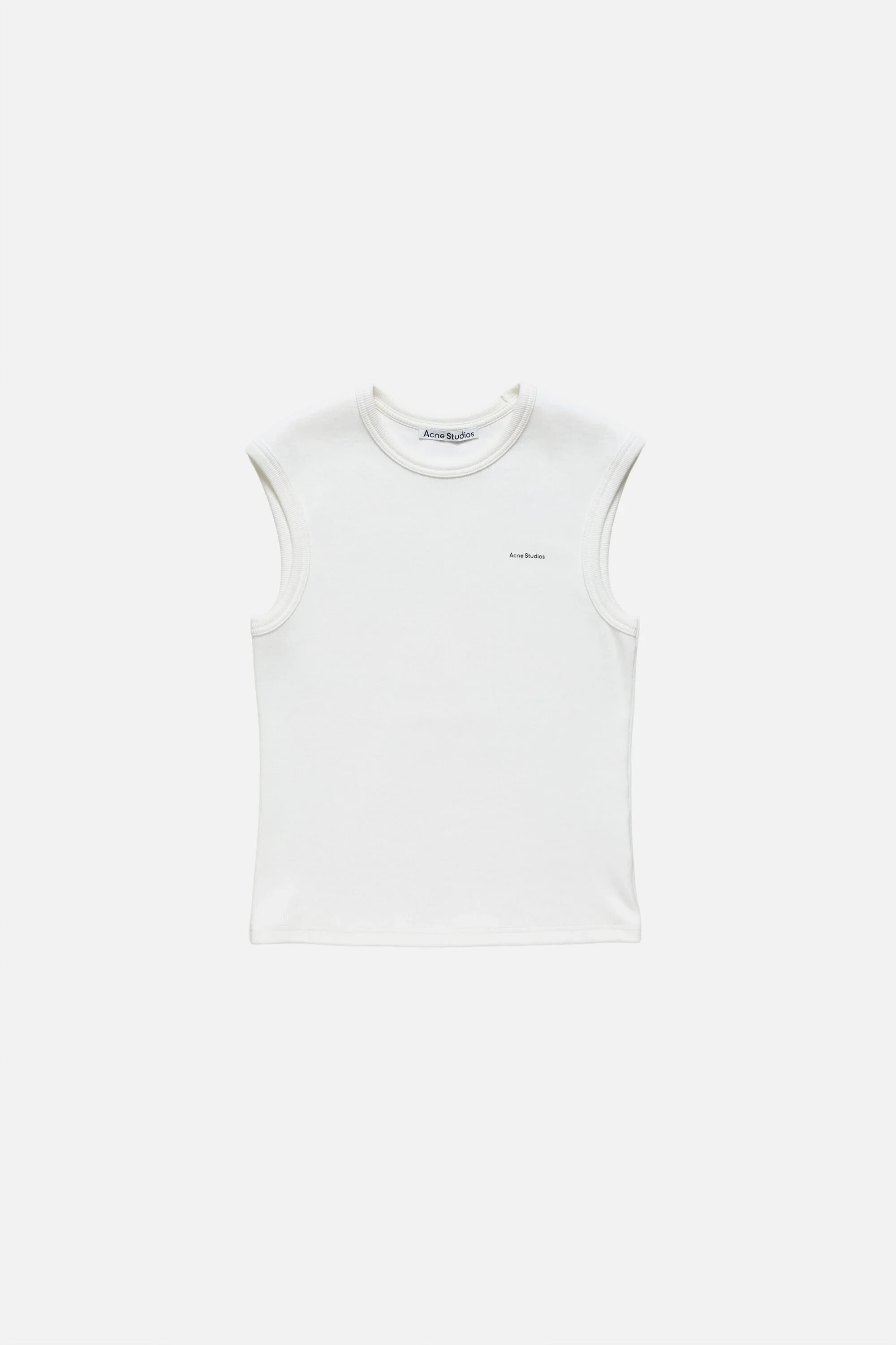 Logo muscle t-sirt - White - 1