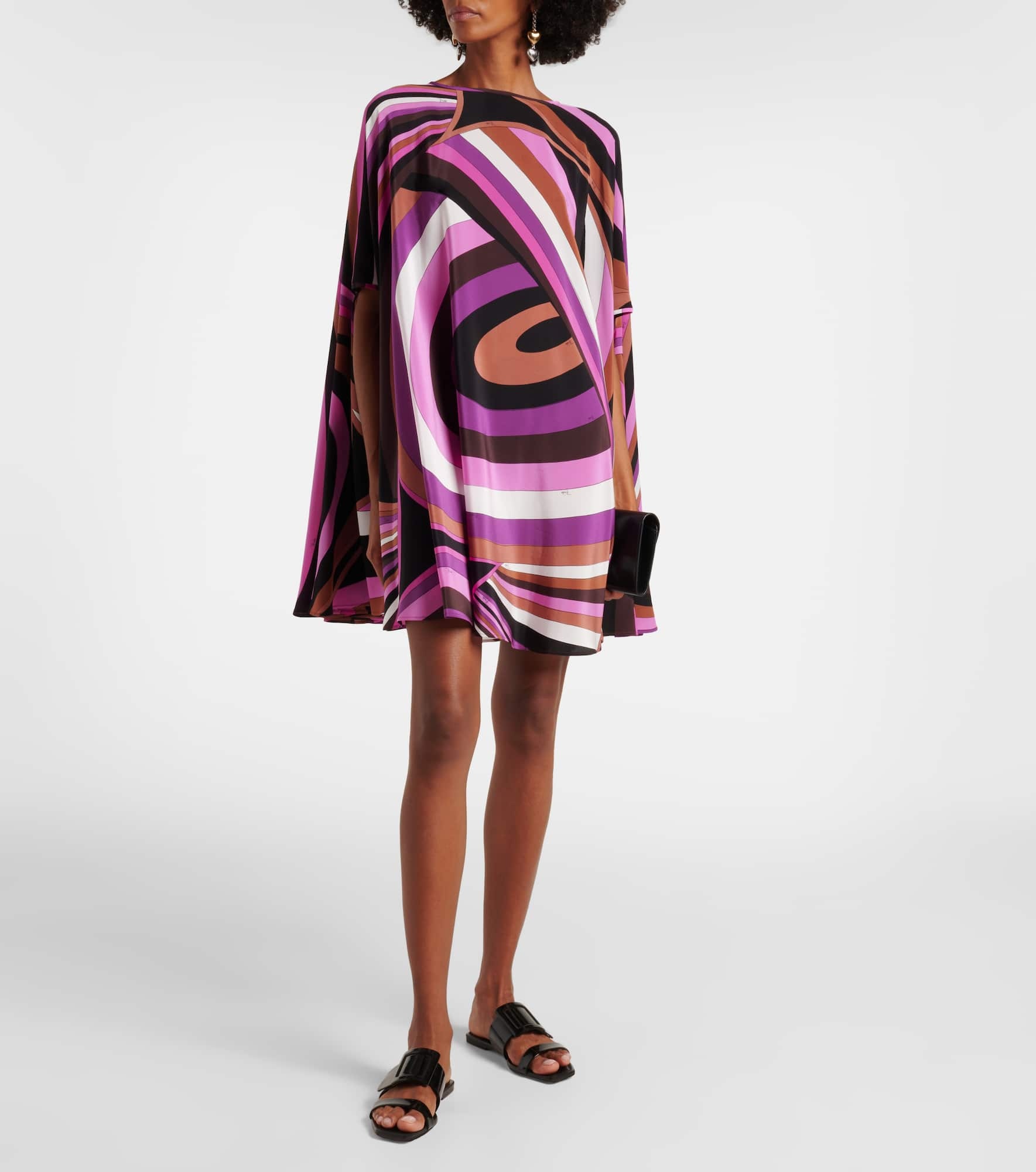 Iride silk kaftan - 2