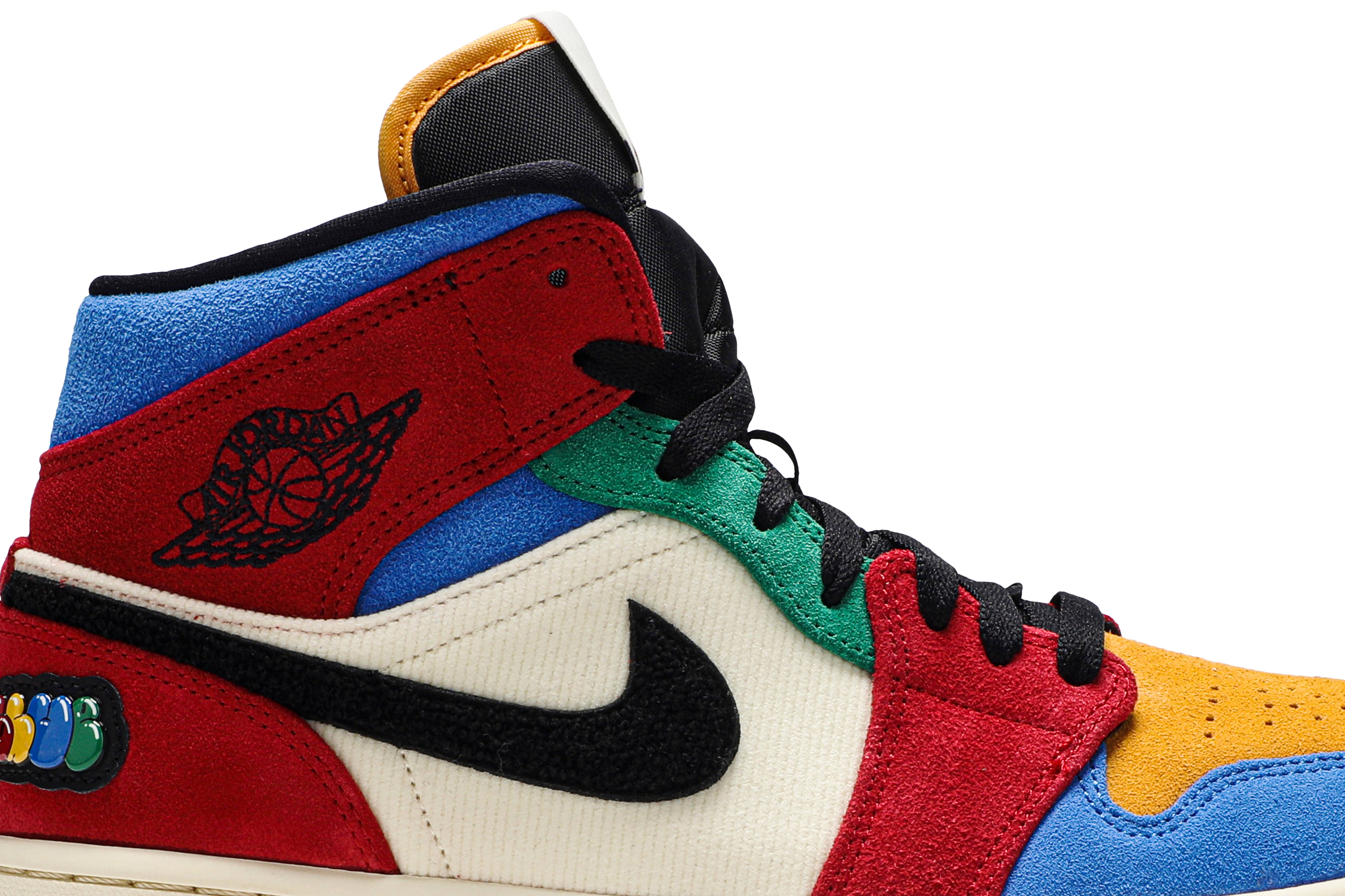 Blue The Great x Air Jordan 1 Mid 'Fearless' - 2