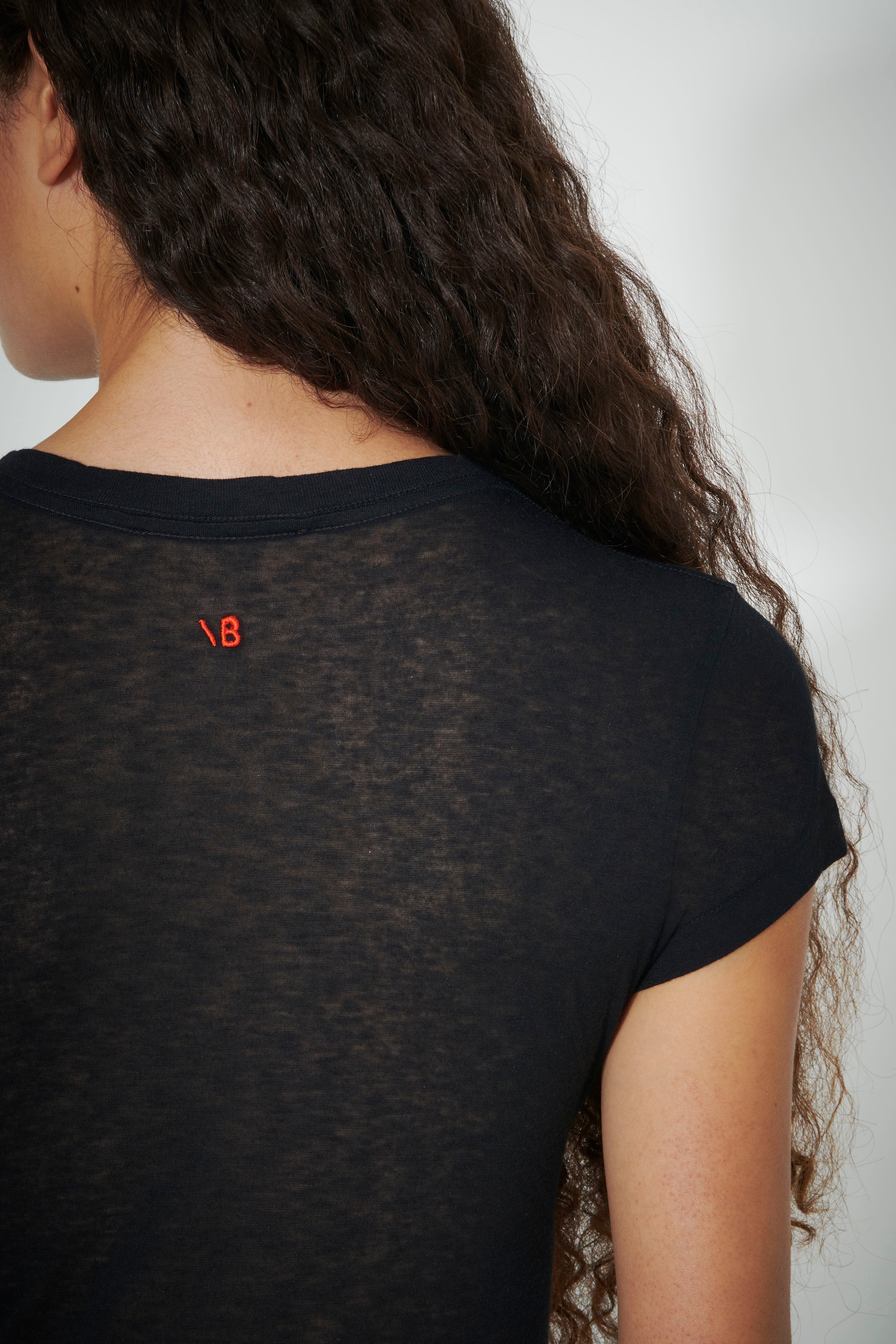 T-Shirt Bodysuit in Black - 5