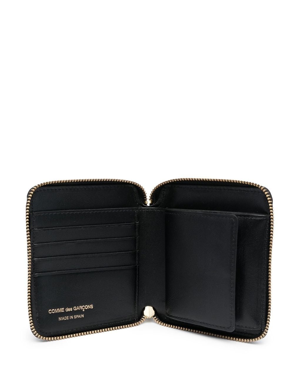 zipped leather wallet - 3