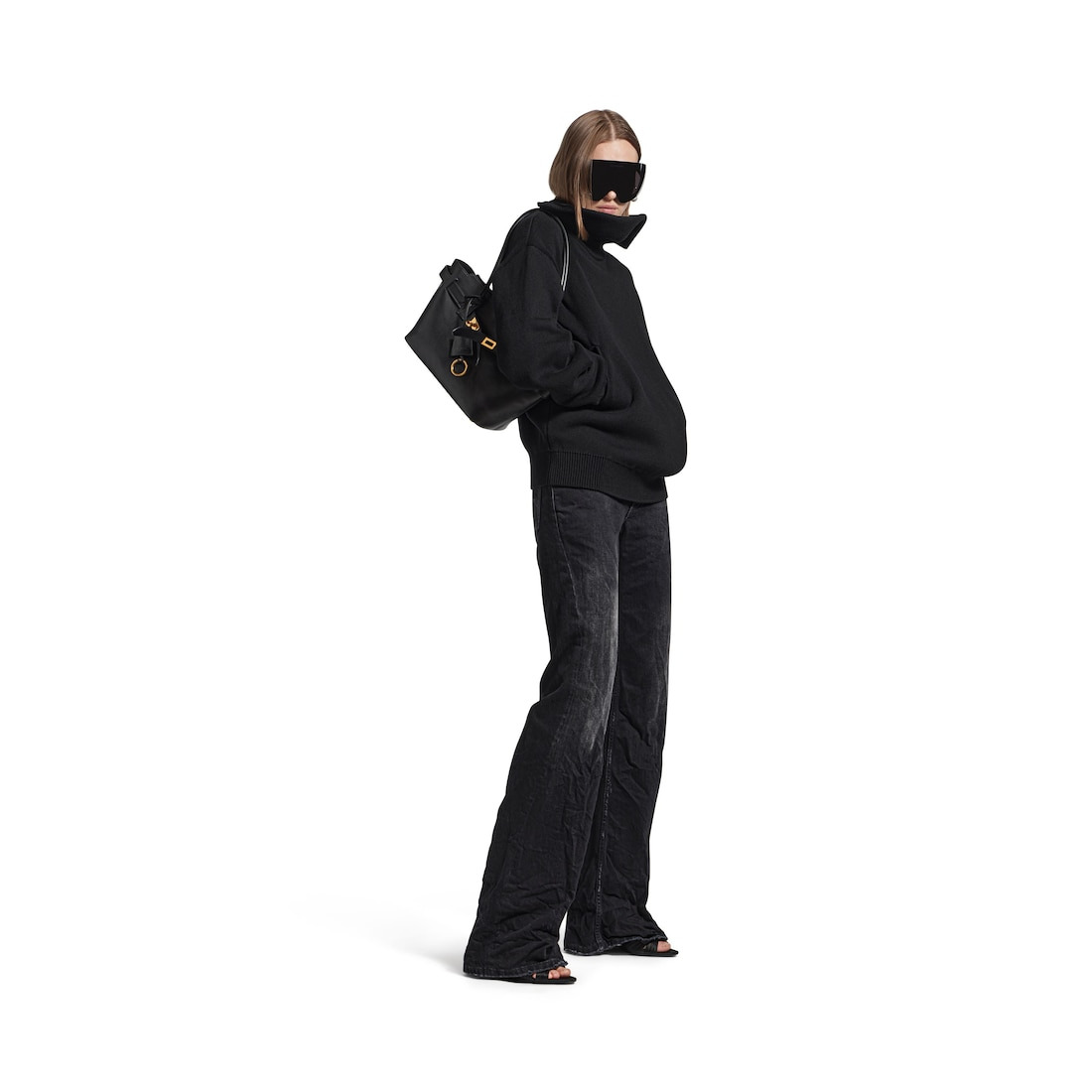 Women's Bel Air Tote Bag Small in Black - 7