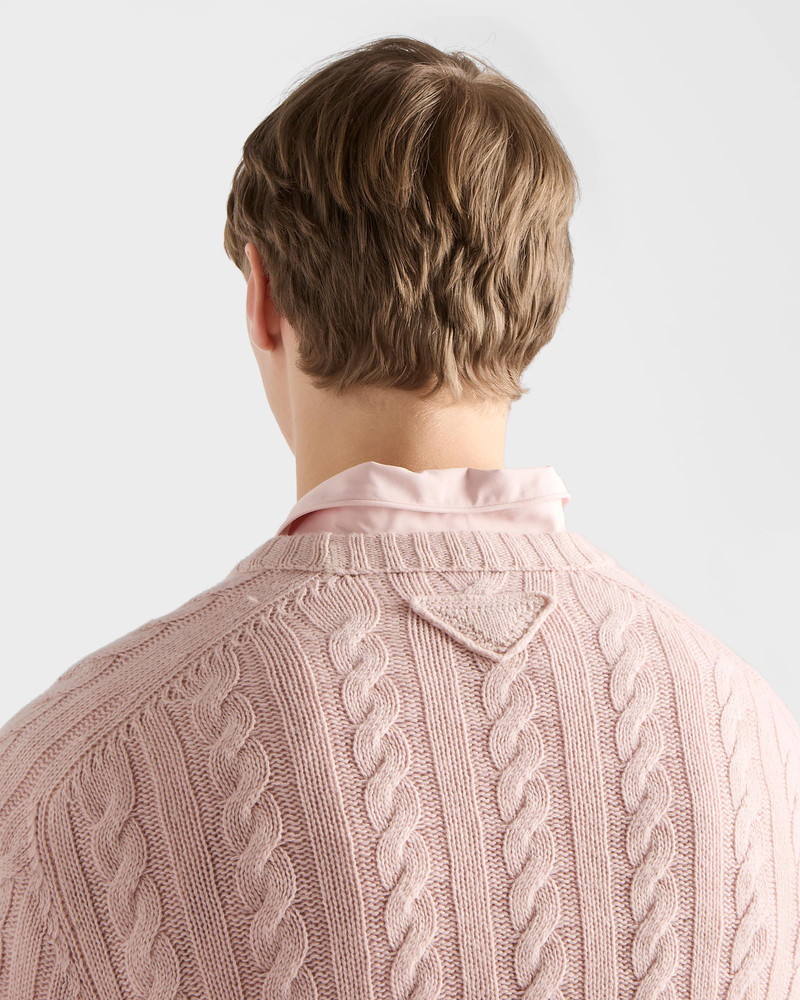 Wool and cashmere crew-neck sweater 4