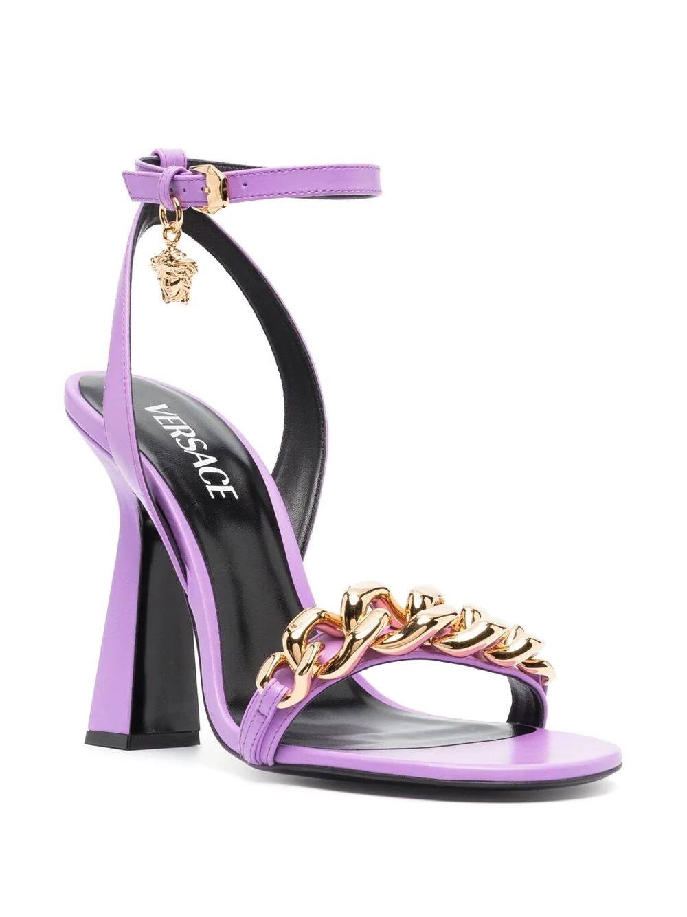 Medusa logo -charm sandals - 2