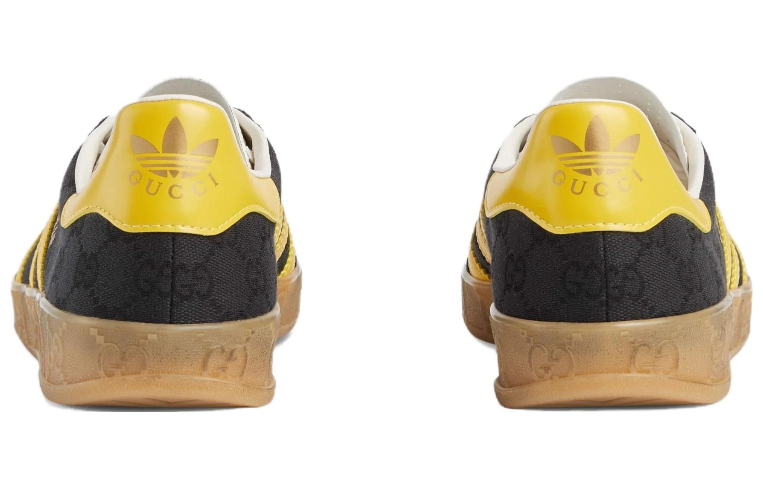 adidas x Gucci Gazelle  'Black Yellow' 737967-FAAW3-1084 - 5