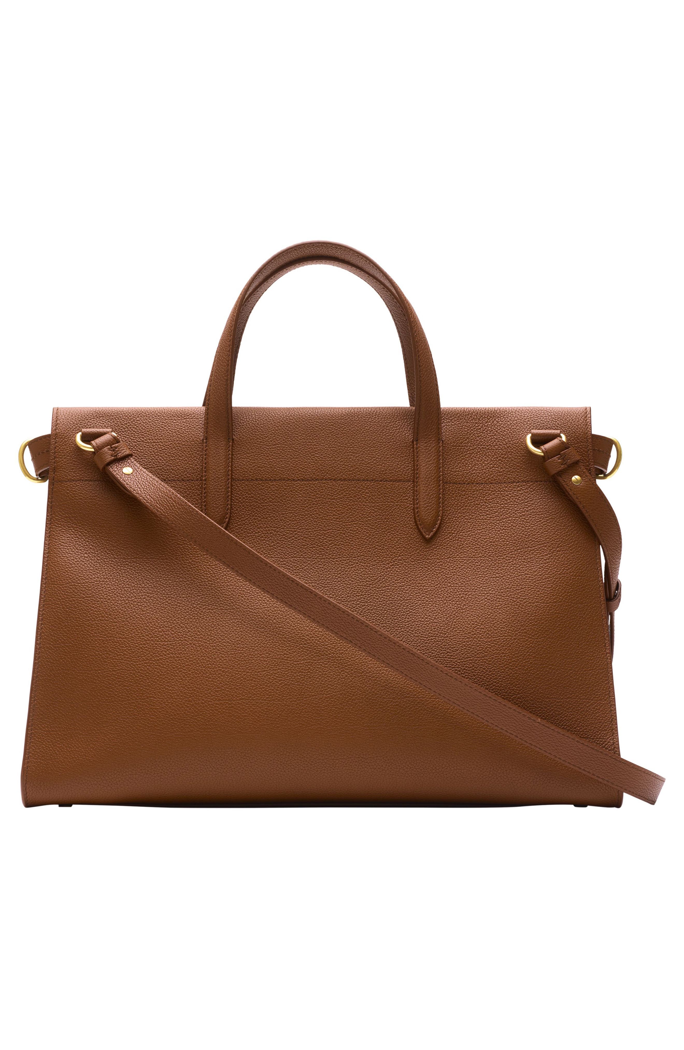 burberry Medium Cotswolds Leather Tote in Hazel at Nordstrom - 4