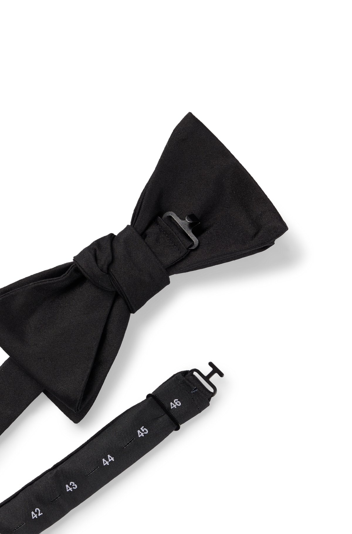 ITALIAN-MADE BOW TIE IN SILK JACQUARD - 5