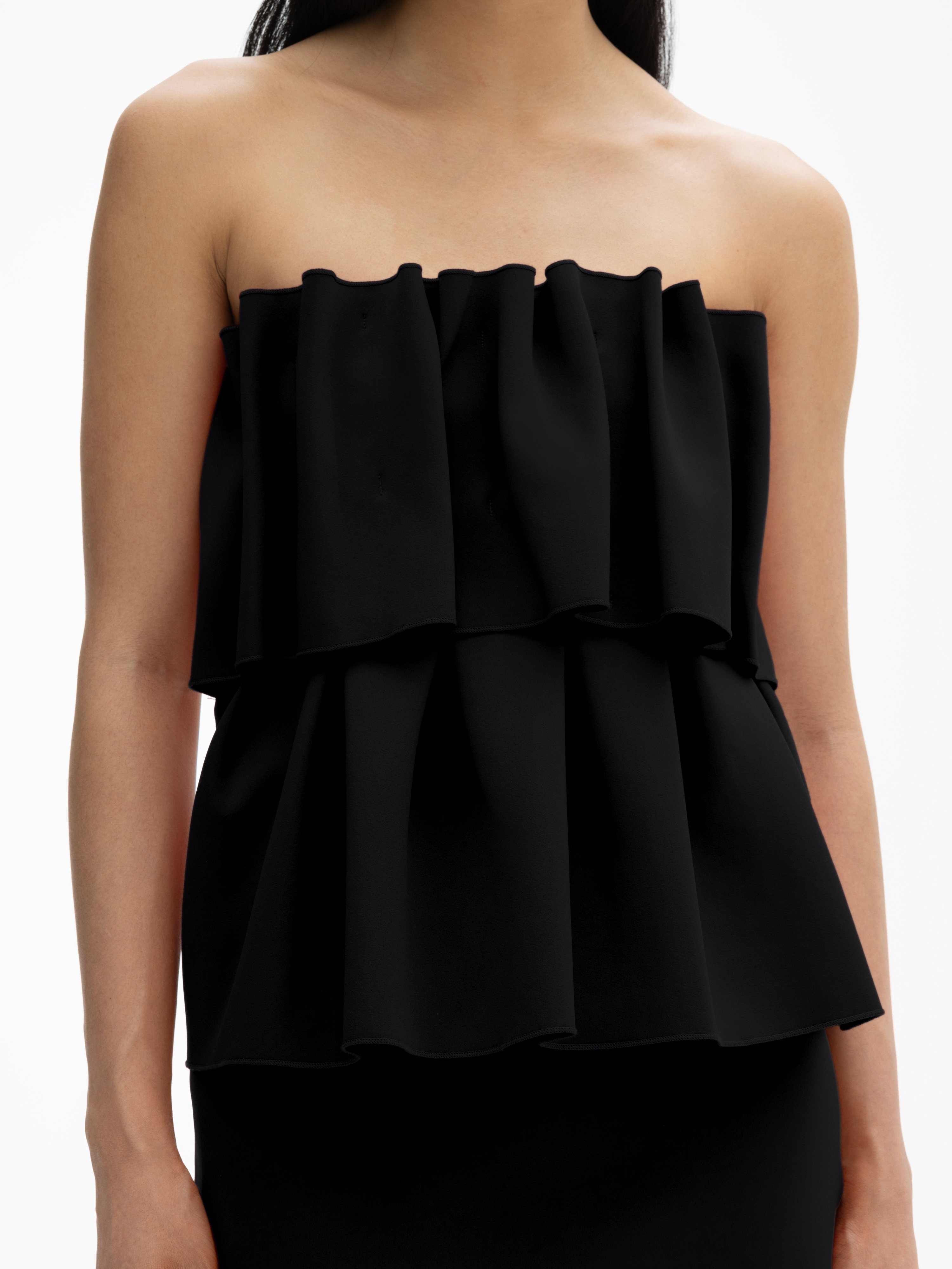 Sculpted slim dress - 3