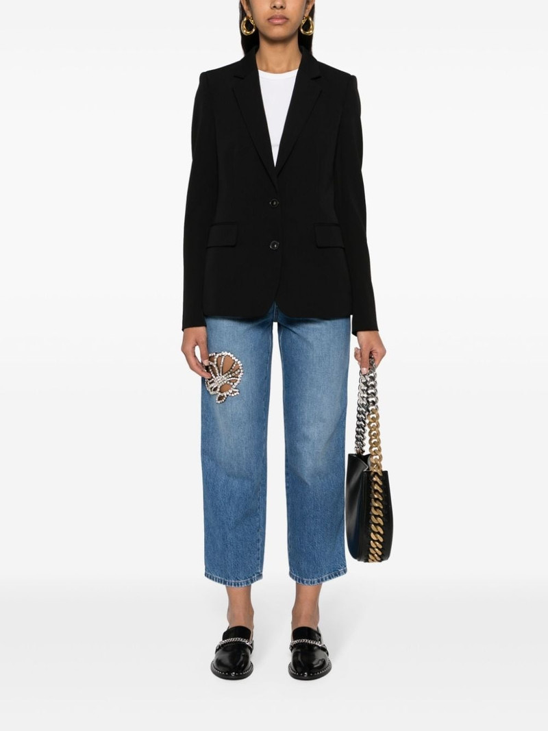 Stella McCartney crystal-embellished jeans outlook