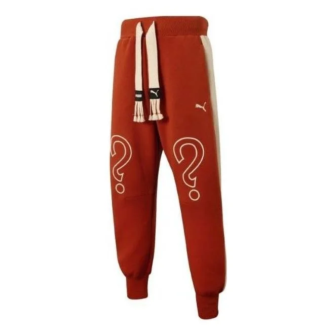 PUMA X Staffonly X Monopoly Logo Pants 'Red' 539890-83 - 1