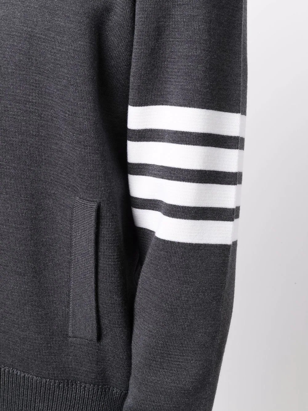 4-Bar stripe zip-up jumper - 5