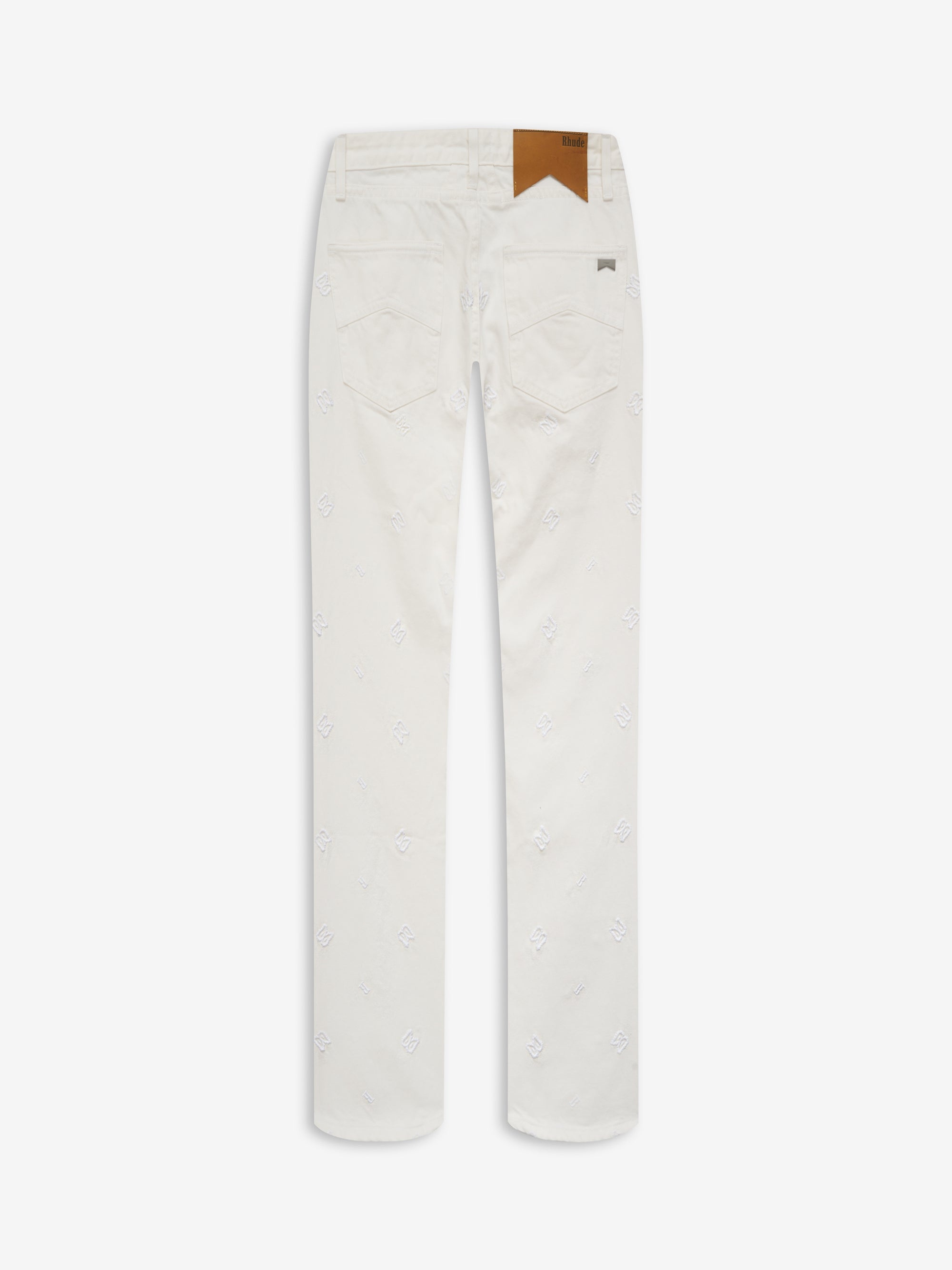 EMBROIDERED DENIM JEAN - 2