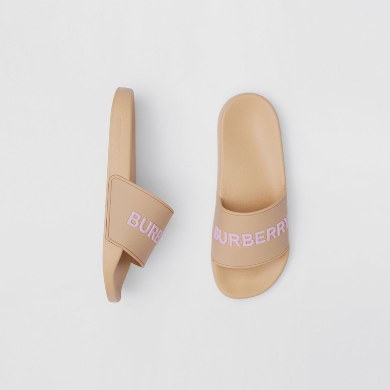 Burberry Embossed Logo Slides outlook