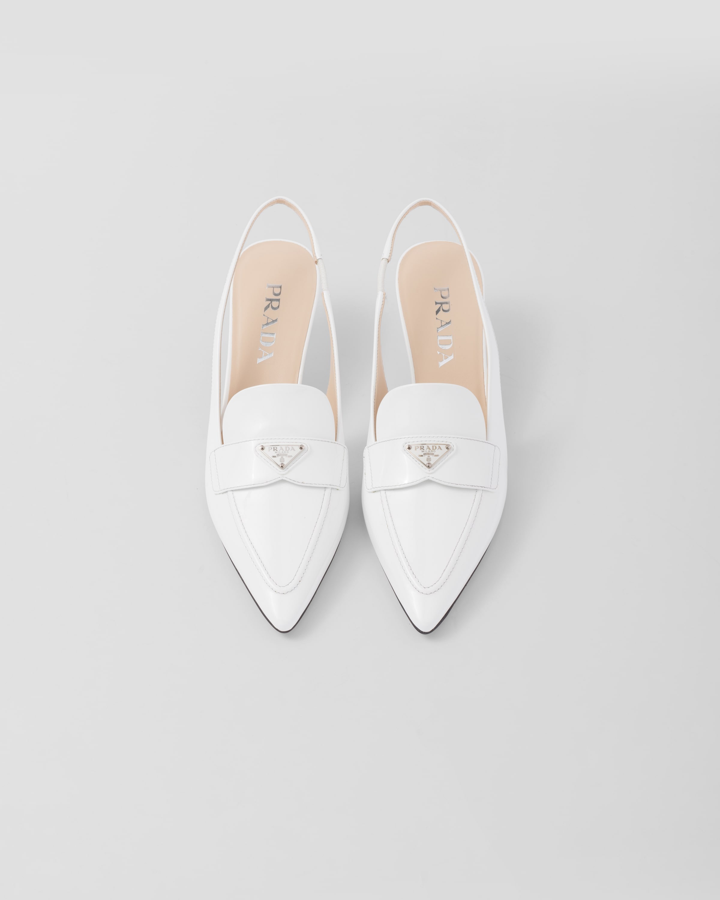 Patent leather slingbacks - 4