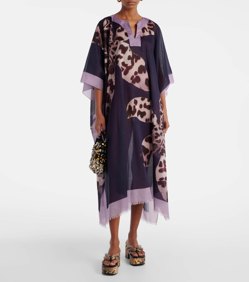 Dries Van Noten Cotton beach dress outlook