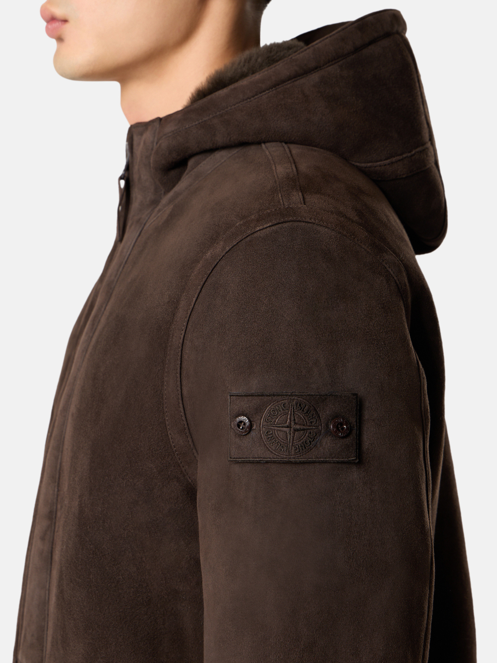 0100004 SUEDE SHEEPSKIN_STONE ISLAND GHOST - 4