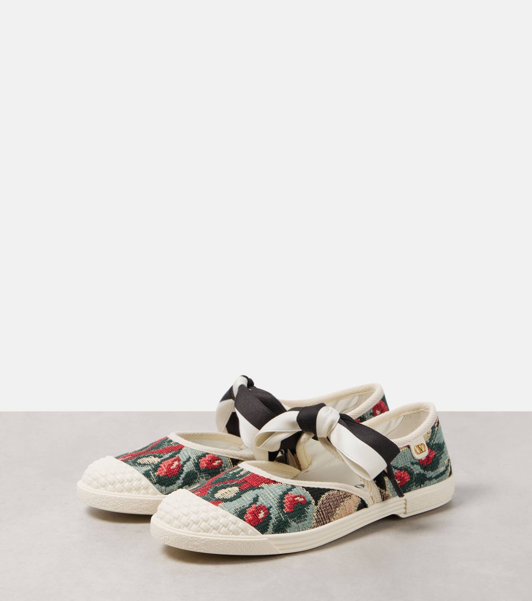 Bay By Bay jacquard Mary Jane sneakers - 4