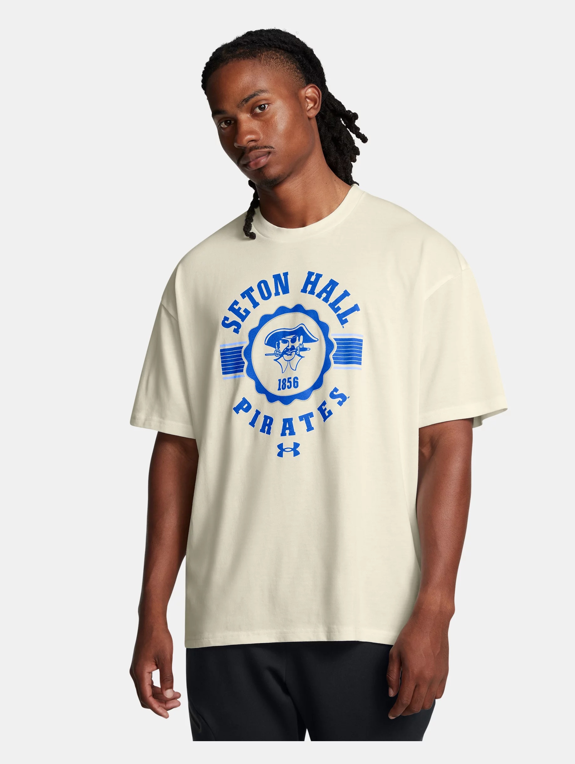 Men's UA Gameday Collegiate Heavyweight Performance Cotton Oversized T-Shirt - 2