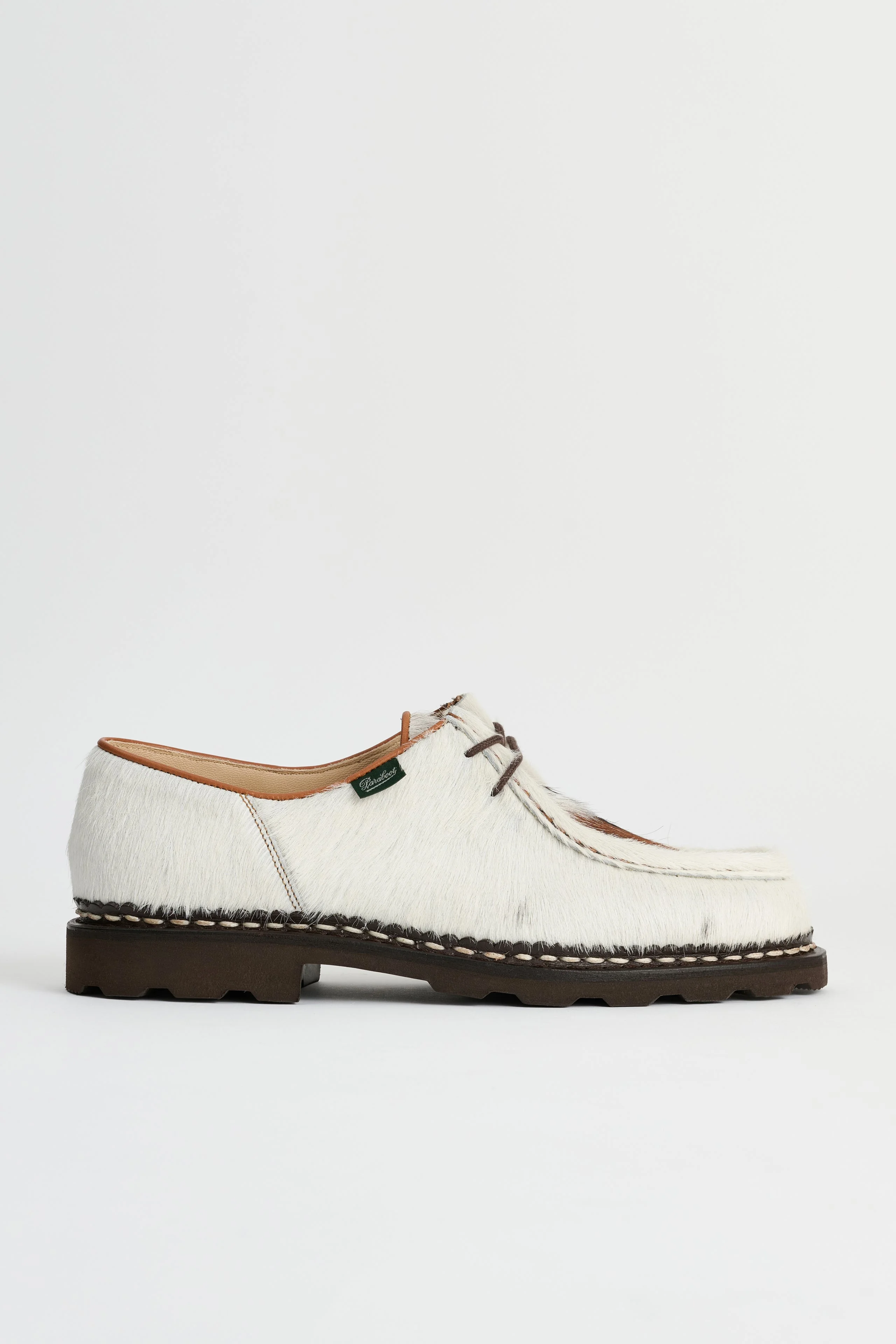 PARABOOT MICHAEL COW MARRON / BLANC - 1