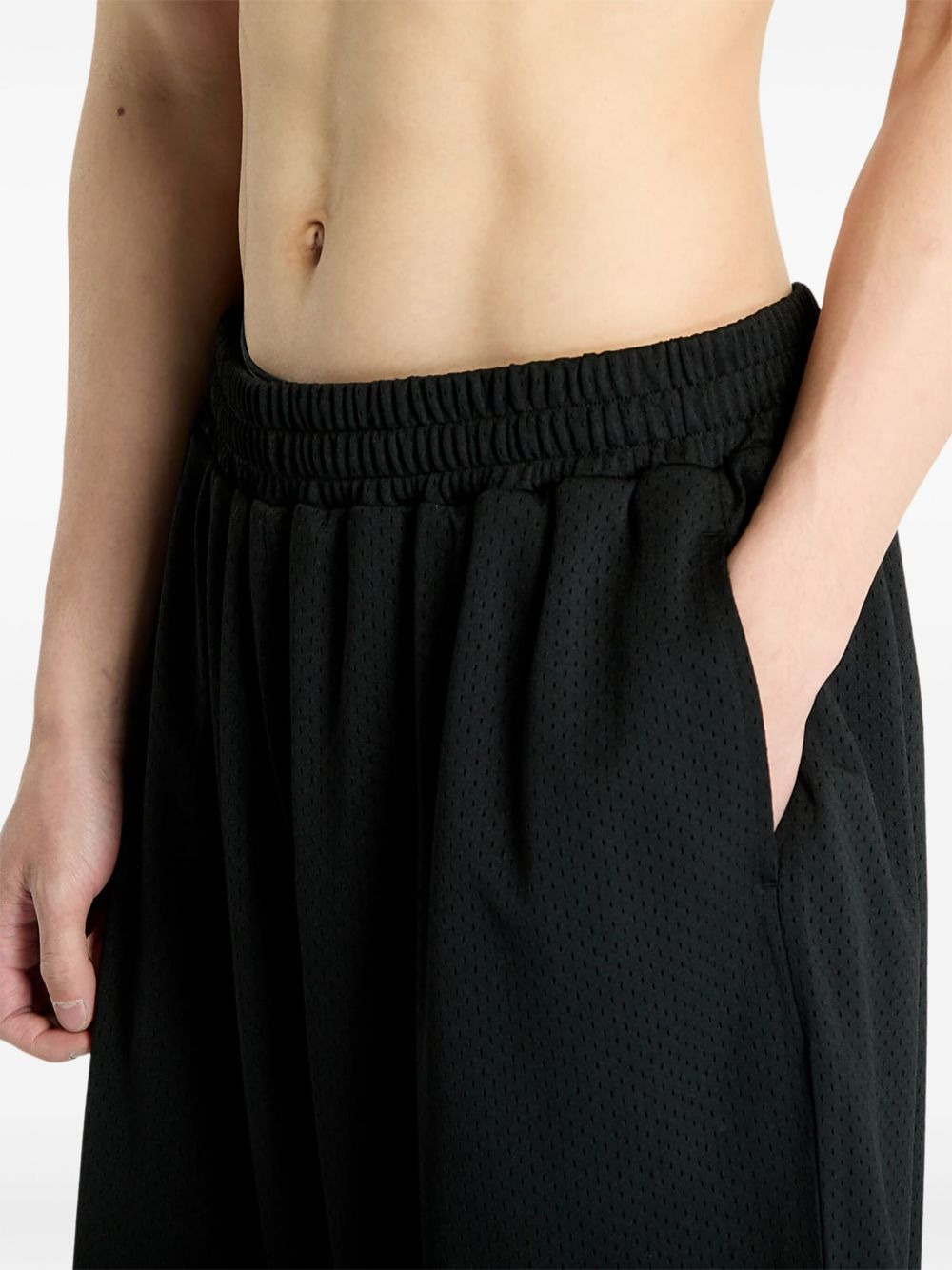 mesh-panel basketball shorts - 5