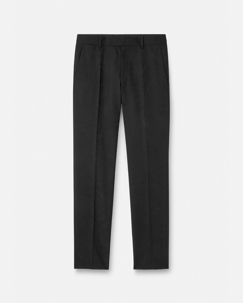 Barocco Silhouette Jacquard Pants 1