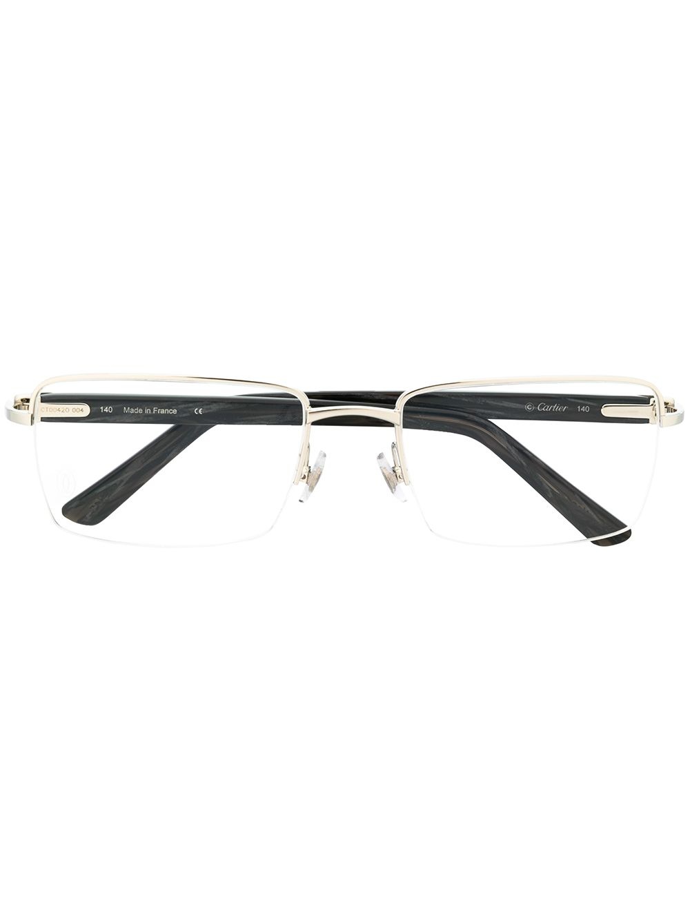 CT0288O rectangle-frame glasses - 1