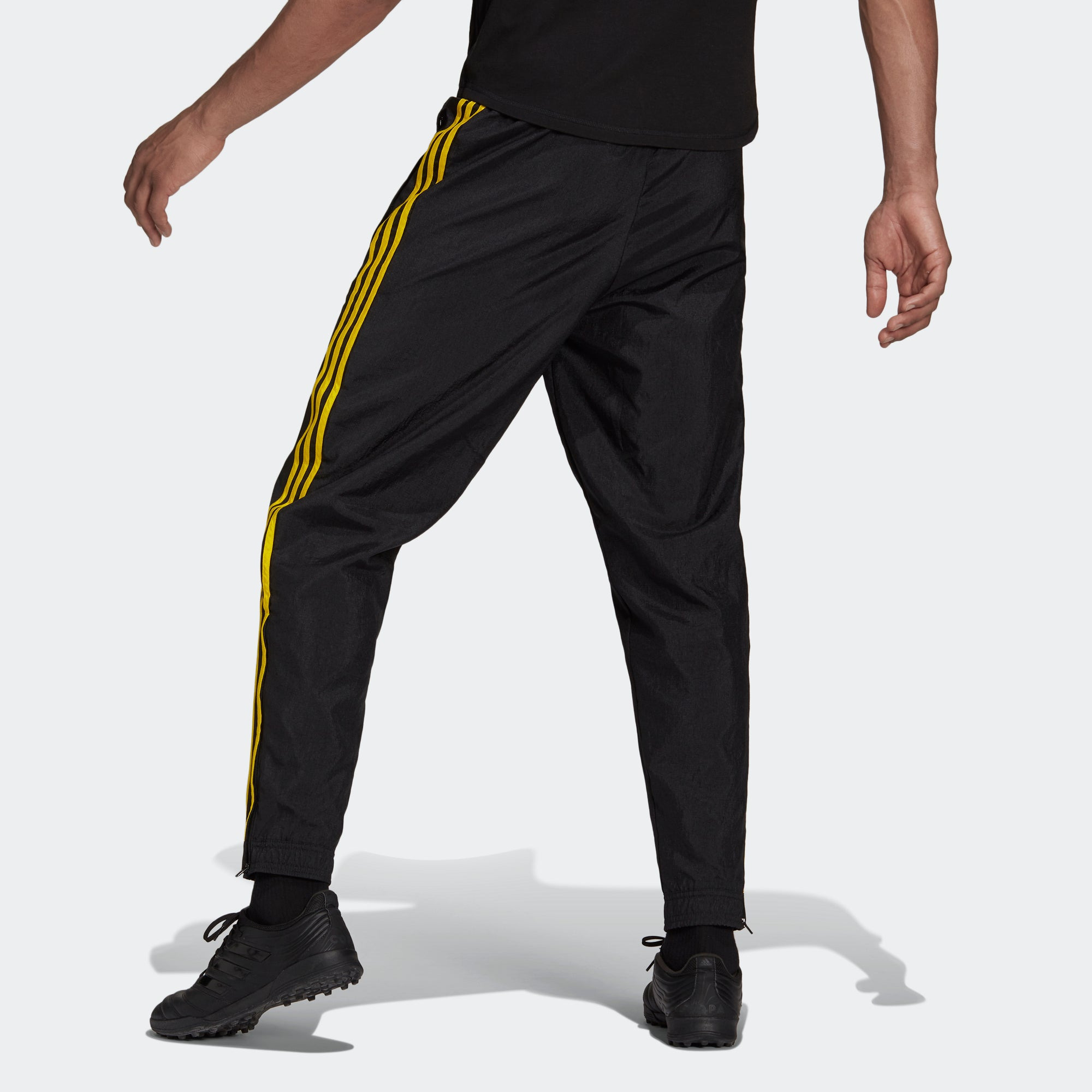 adidas Mufc Icon Wo Pn Contrasting Colors Soccer/Football Bundle Feet Sports Pants Black GR3878 - 3