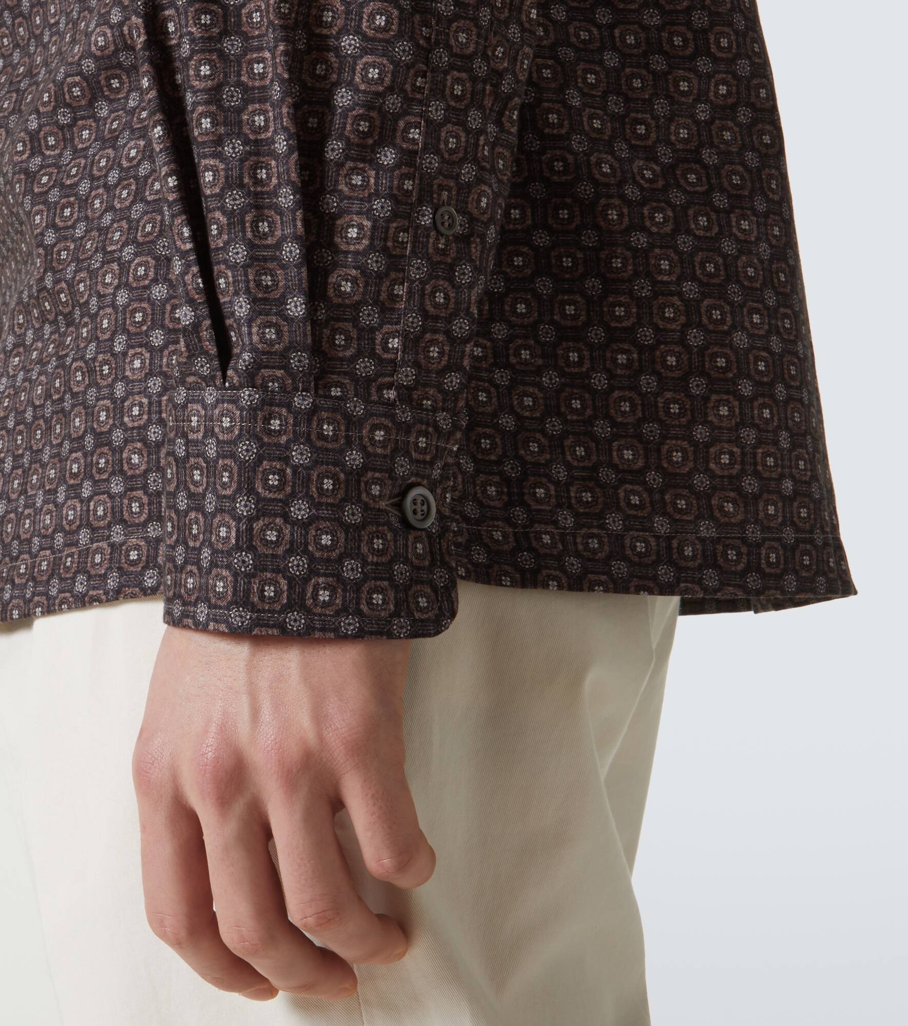Printed cotton shirt - 6